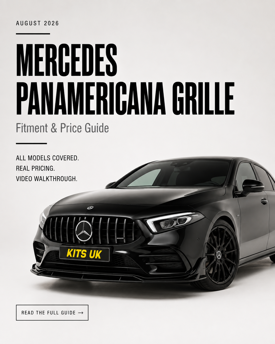 Mercedes Panamericana Grille: Fitment, Price & Install Guide (2026)