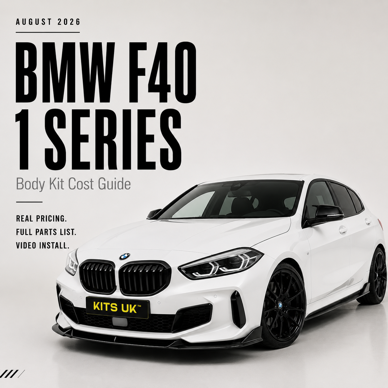 BMW F40 Body Kit Cost UK: Complete Price Guide 2026