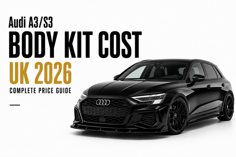 Audi A3, S3 & RS3 Body Kit Cost UK | Complete Price Guide 2026
