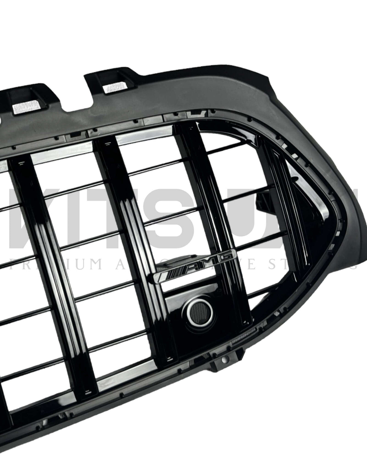 Mercedes W177 A35 Panamericana Grille | GTR Style Front Grille PFL close-up view