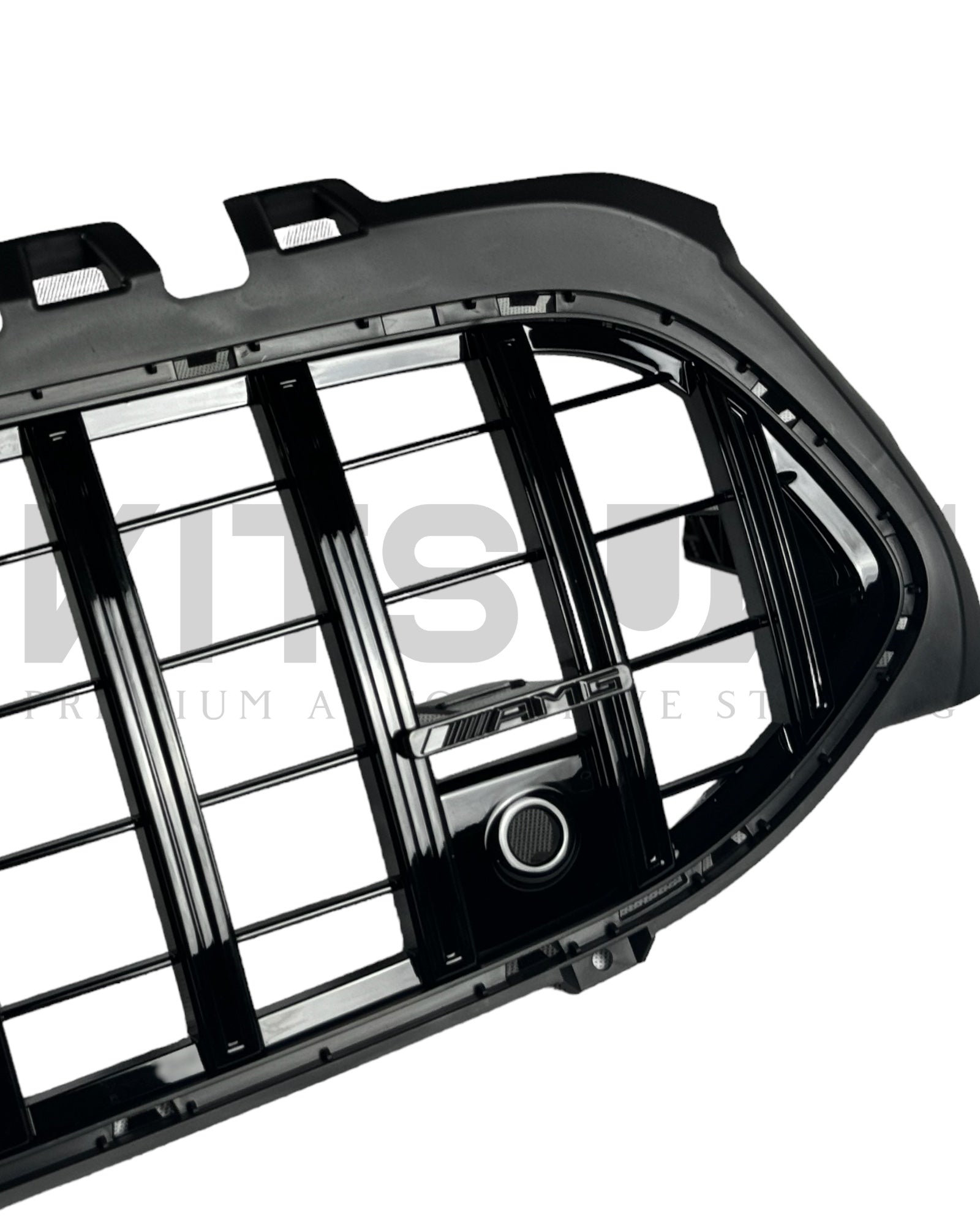 Mercedes W177 A35 Panamericana Grille | GTR Style Front Grille PFL close-up view