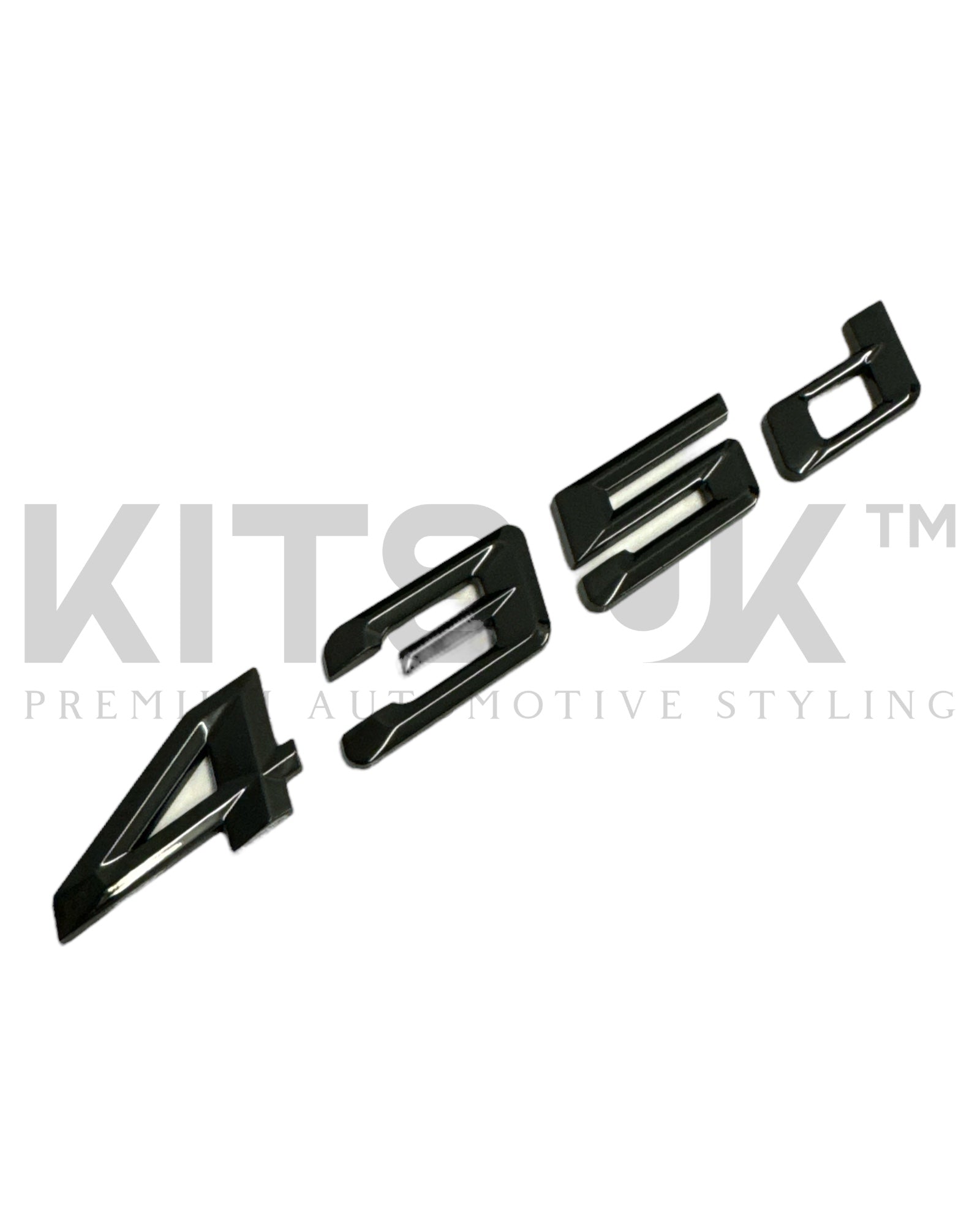 BMW F & G Series Black Tailgate Badges