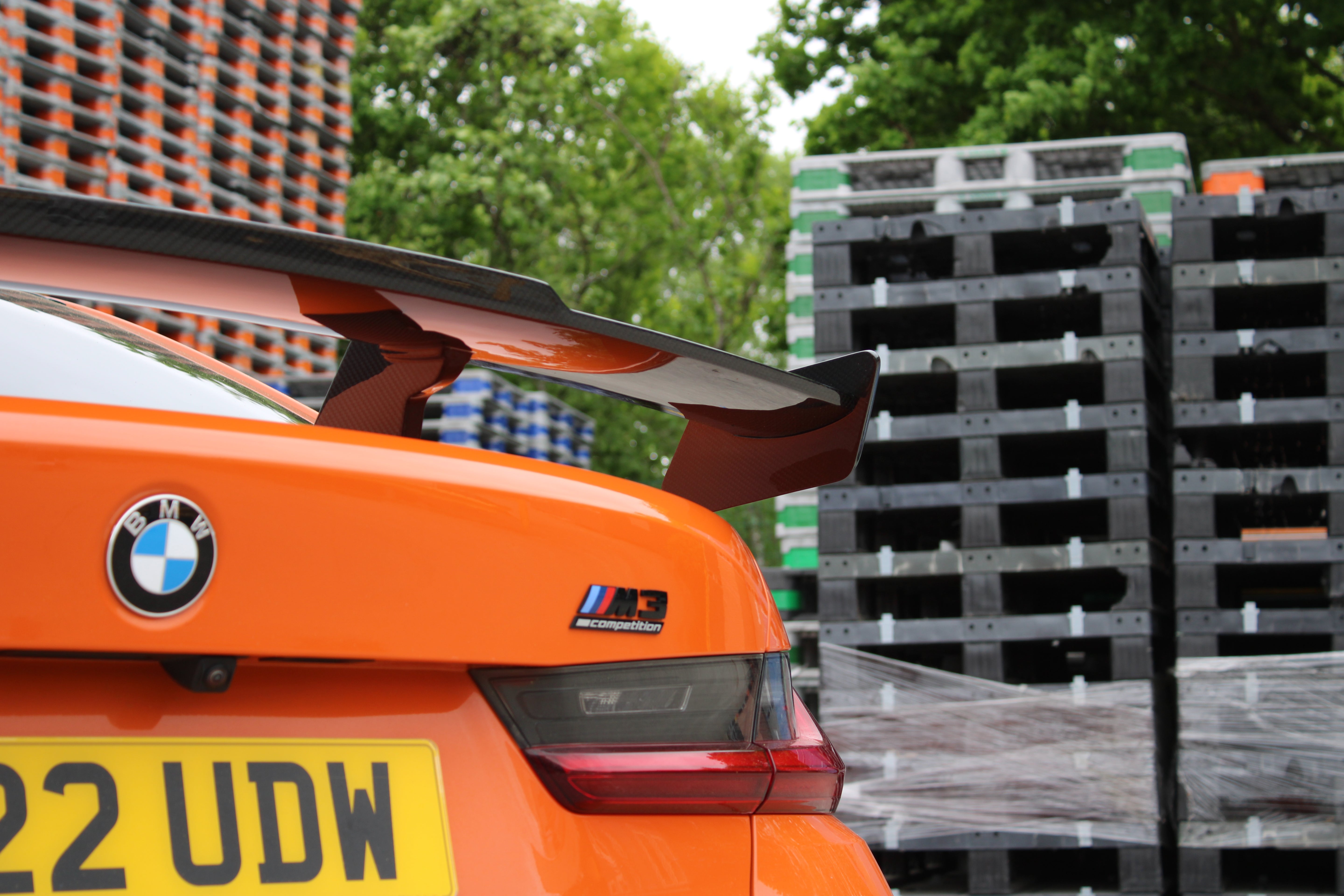 BMW M3 Black Tailgate Badge - KITS UK