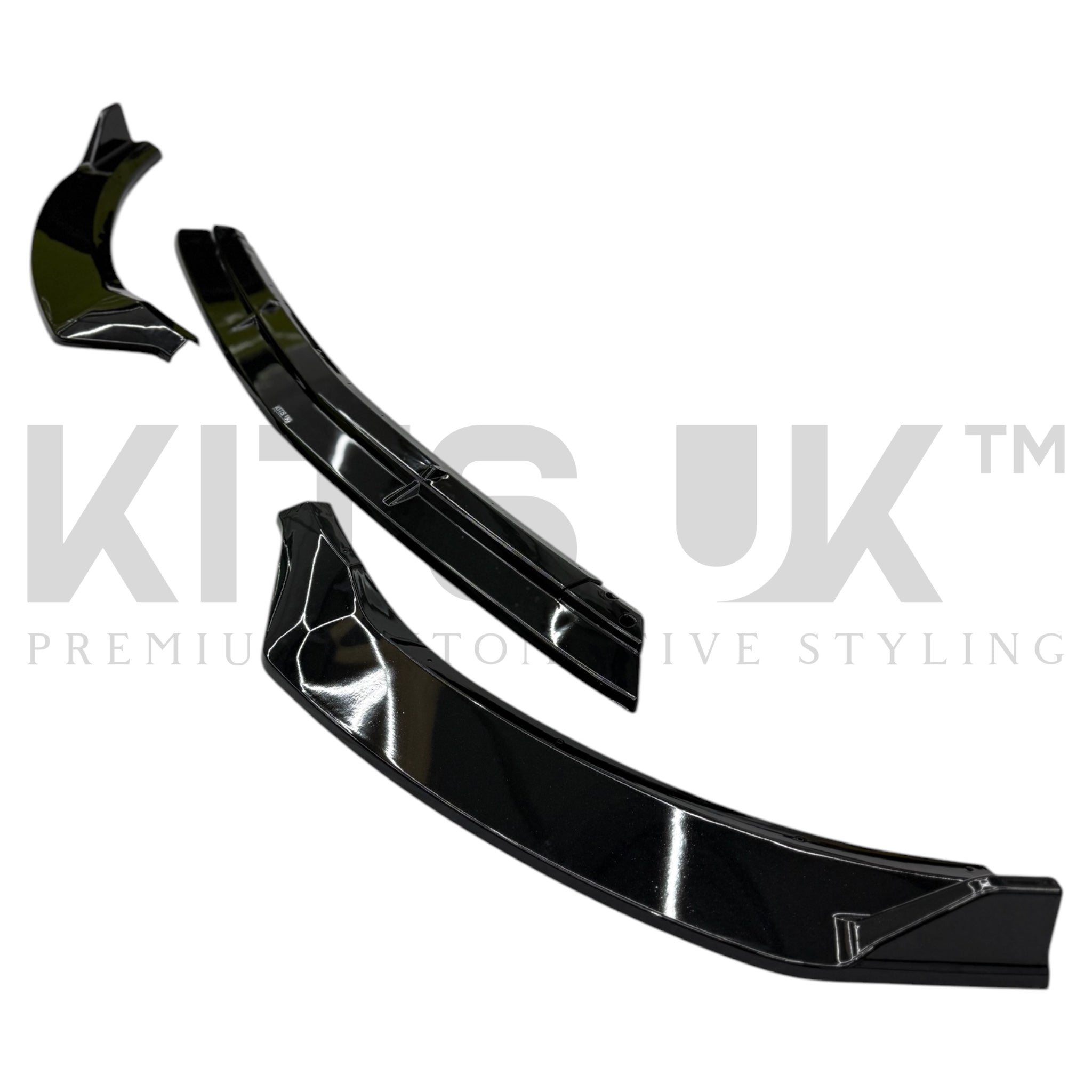 Mercedes W118 CLA/CLA35 Front Splitter - Gloss Black - KITS UK