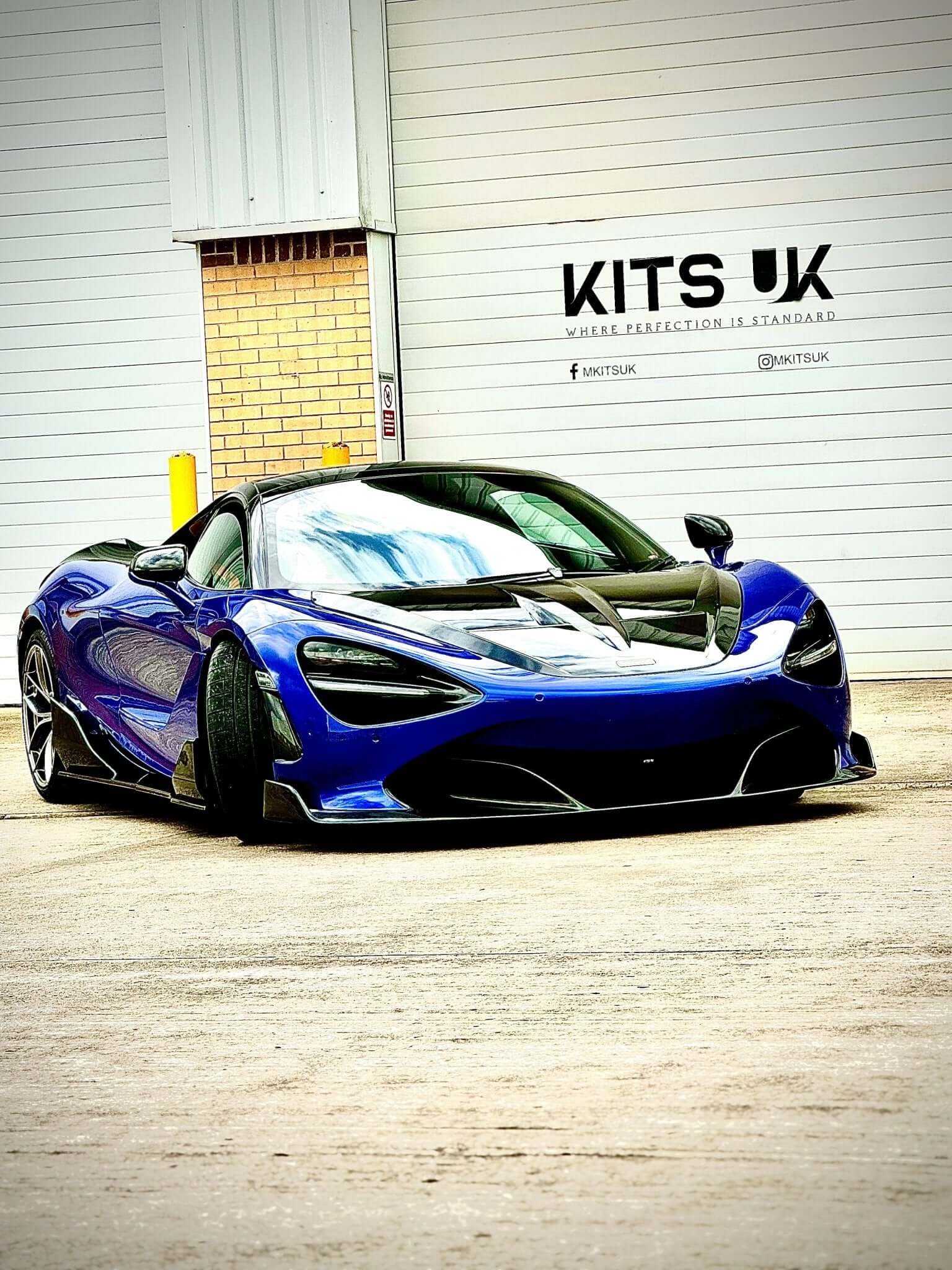 MCLAREN 720S CARBON FIBRE CT DESIGN HOOD - KITS UK