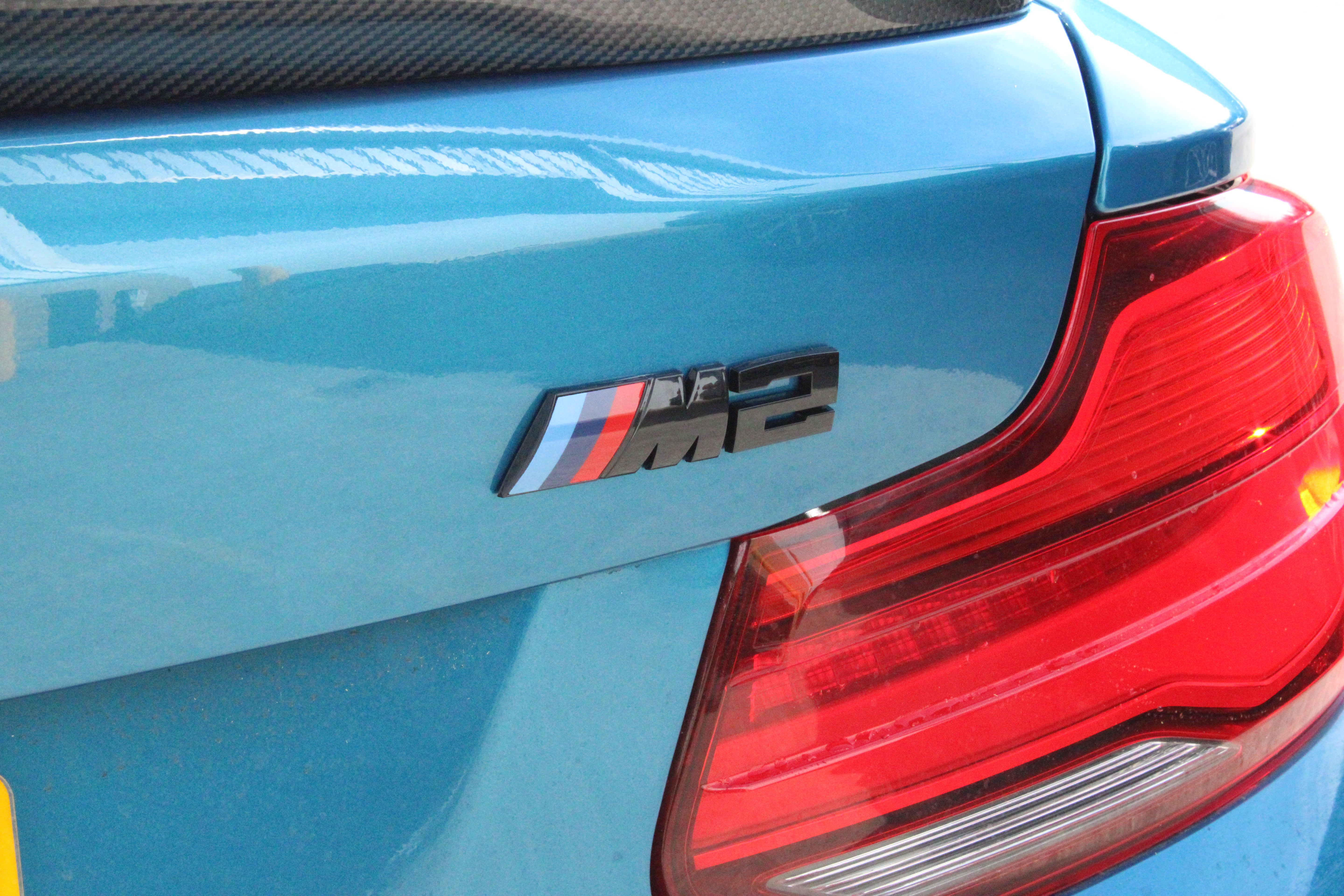 BMW M2 Black Tailgate Badge - KITS UK