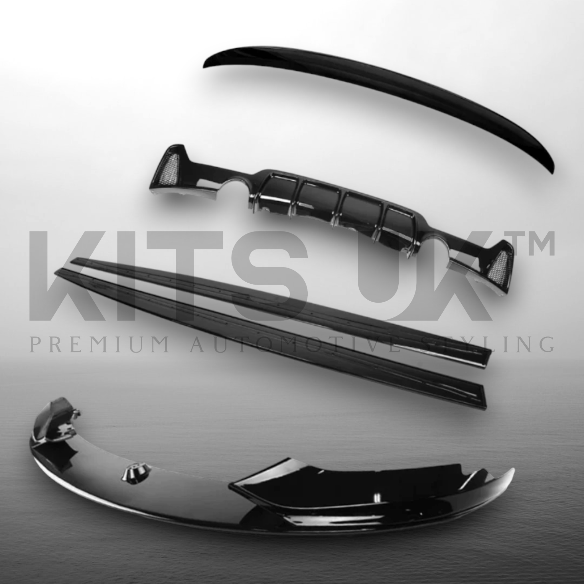 BMW F36 Gran Coupe Full Performance Package exterior styling components for 4 Series Gran Coupe 2014-2020