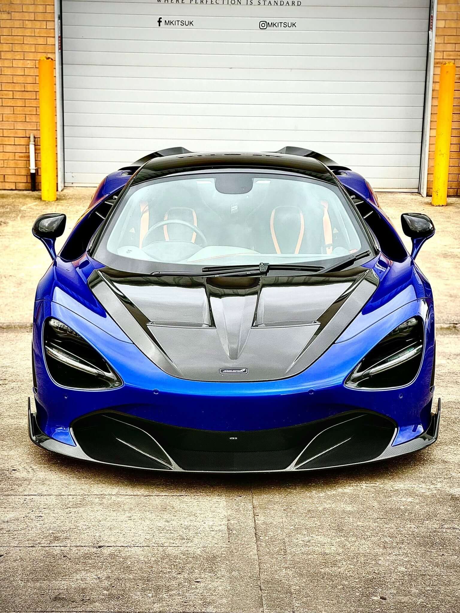 MCLAREN 720S CARBON FIBRE CT DESIGN HOOD - KITS UK