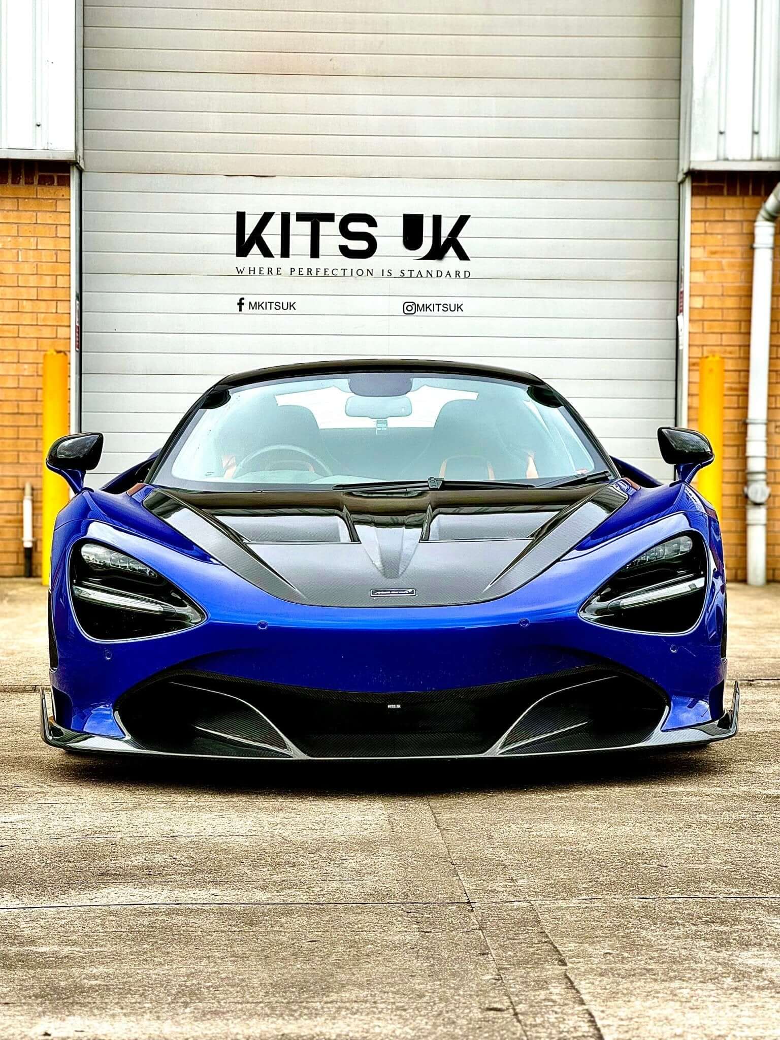MCLAREN 720S CARBON FIBRE CT DESIGN HOOD - KITS UK