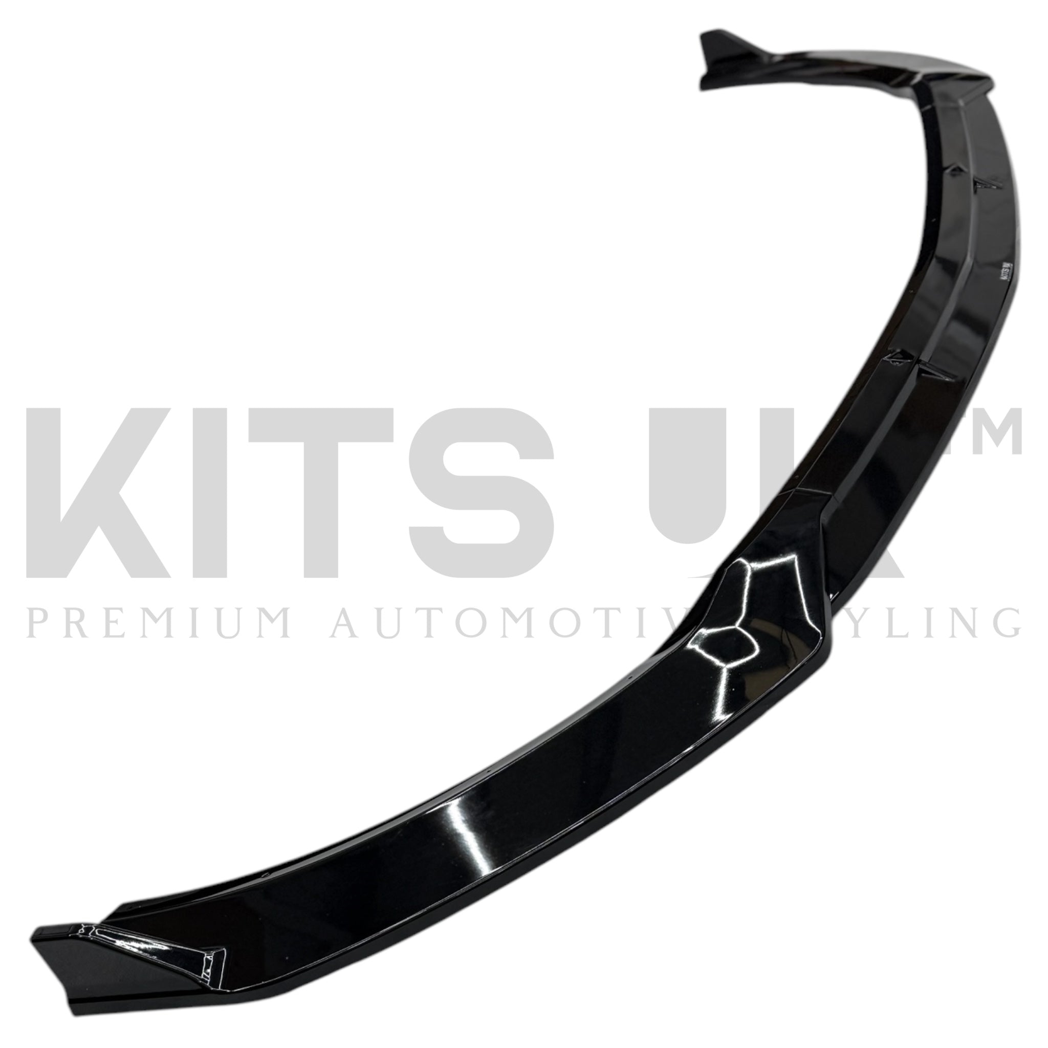 Mercedes W118 CLA/CLA35 Front Splitter - Gloss Black - KITS UK