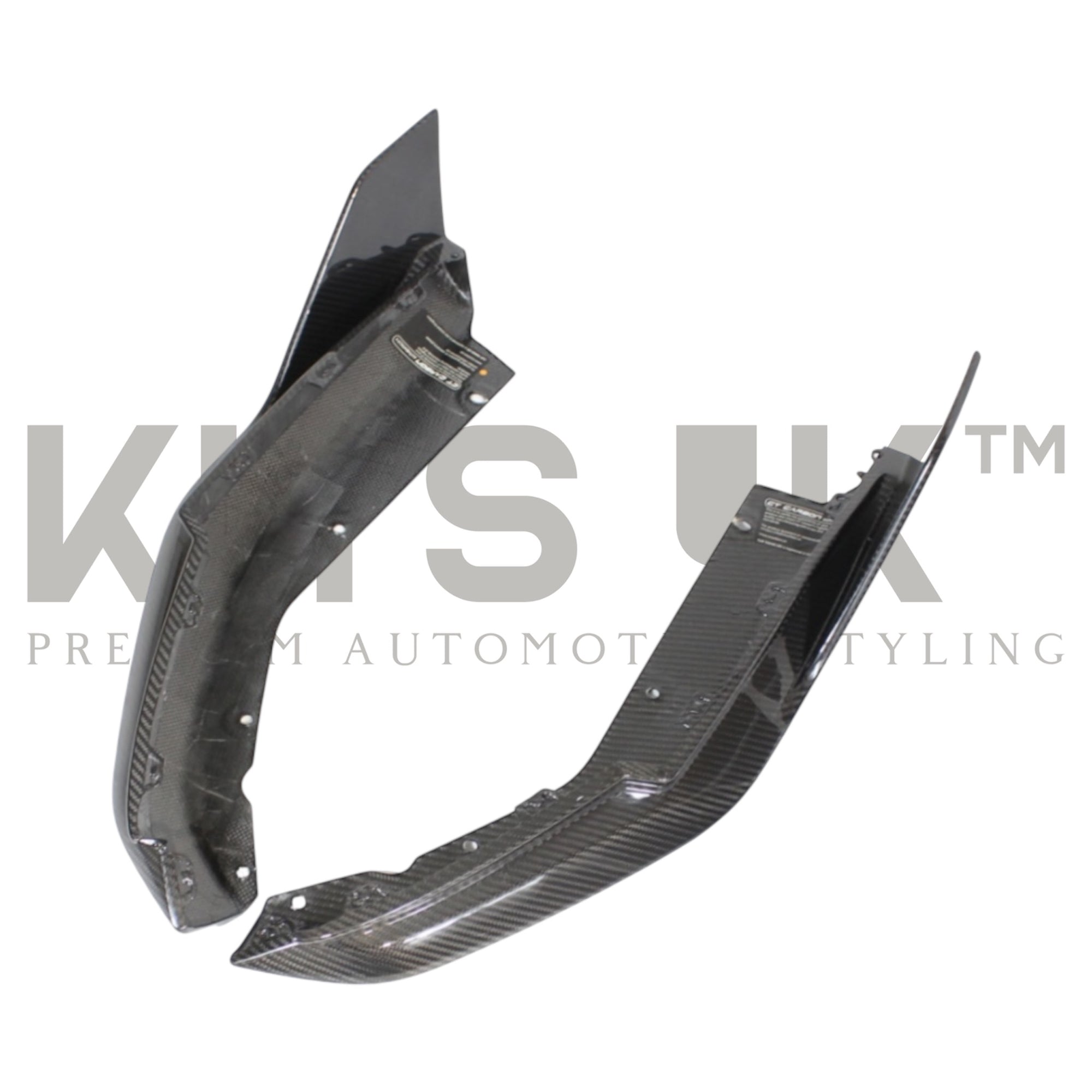 BMW G82/G83 M4 - Carbon Fibre Rear Bumper Corners MP Style - KITS UK