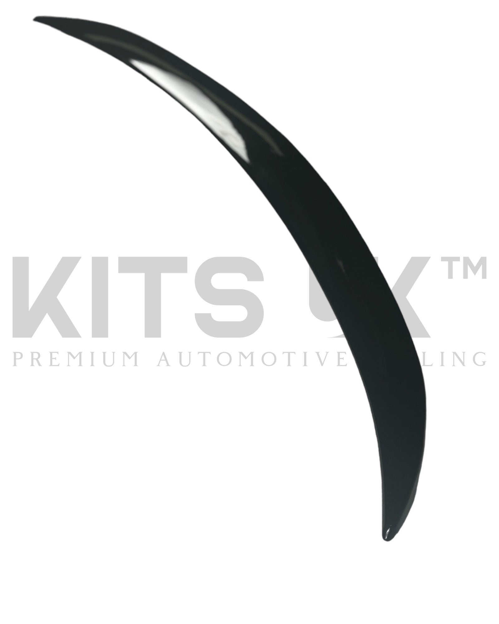 BMW F30 MP Boot Spoiler in glossy black finish enhancing the rear design of BMW 3 Series F30 models.