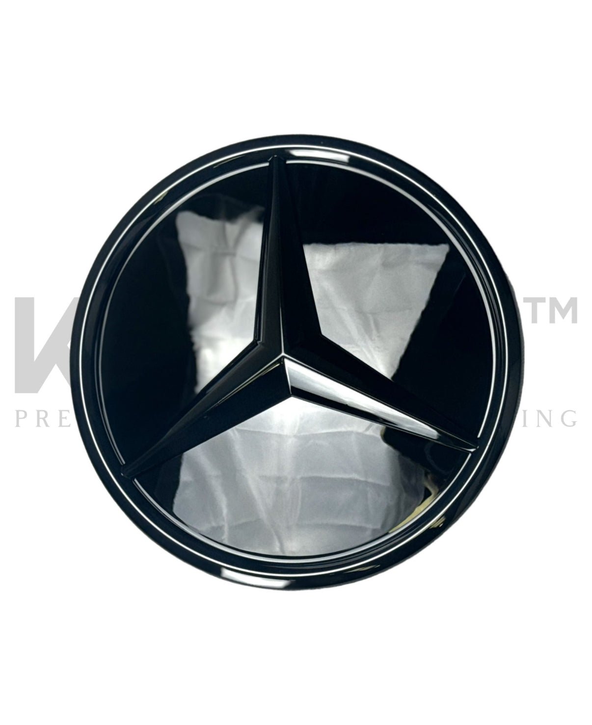 Mercedes W177 2023+ A Class Black Grille Badge - KITS UK