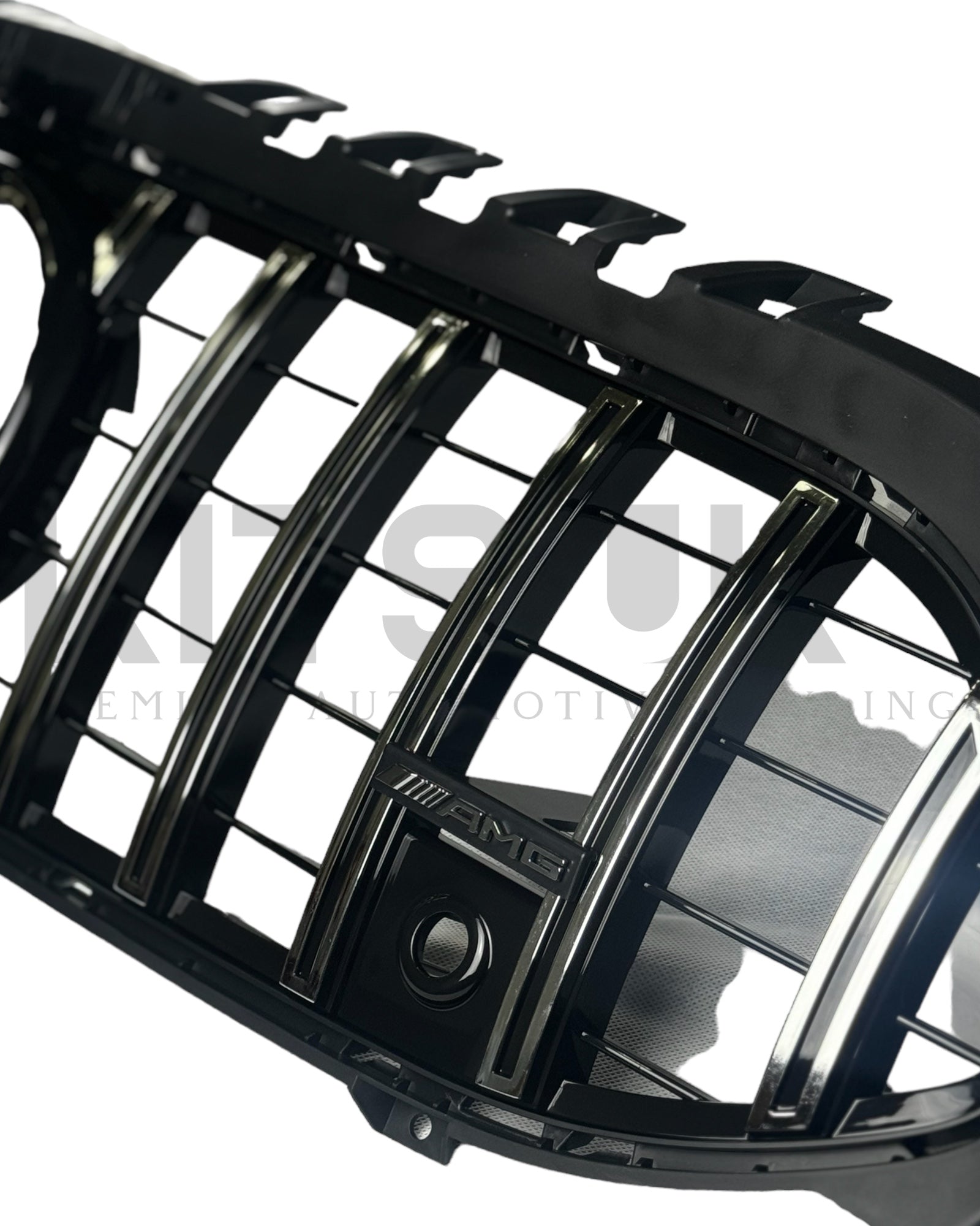 Mercedes W177 A35 Panamericana Grille, GTR style front grille, high-quality upgrade, aggressive appearance.