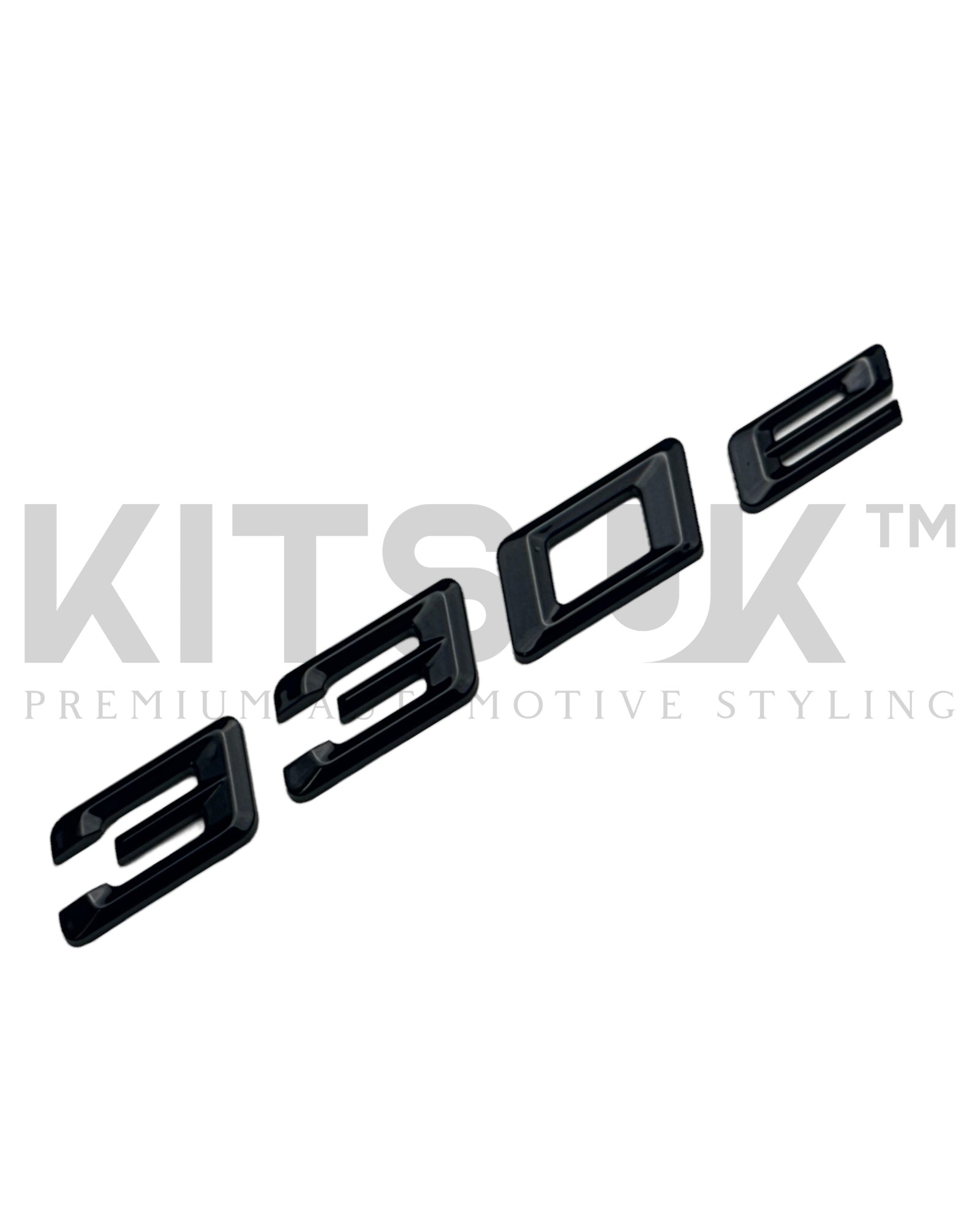 BMW F & G Series Black Tailgate Badges