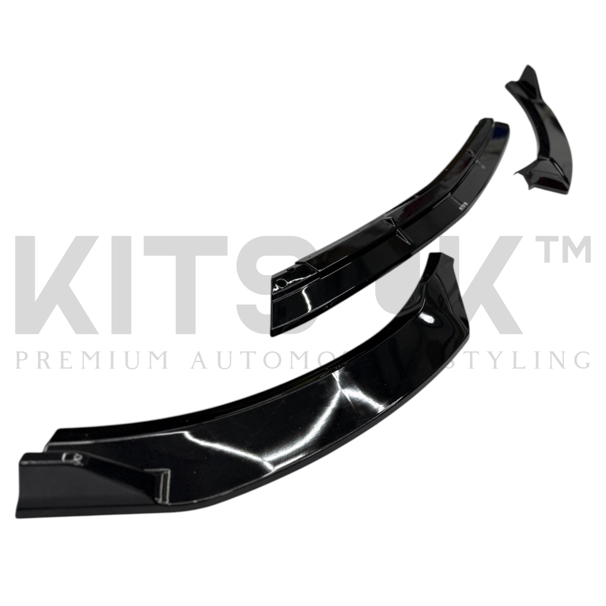 Mercedes W118 CLA/CLA35 Front Splitter - Gloss Black - KITS UK