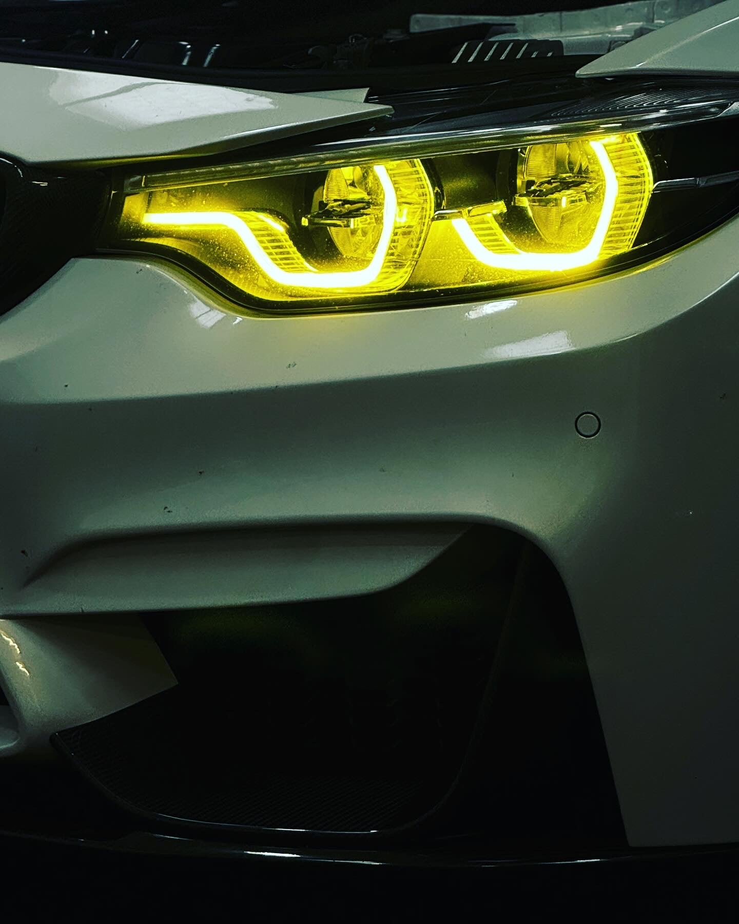 BMW F Series Yellow Daytime Running Lights - KITS UK