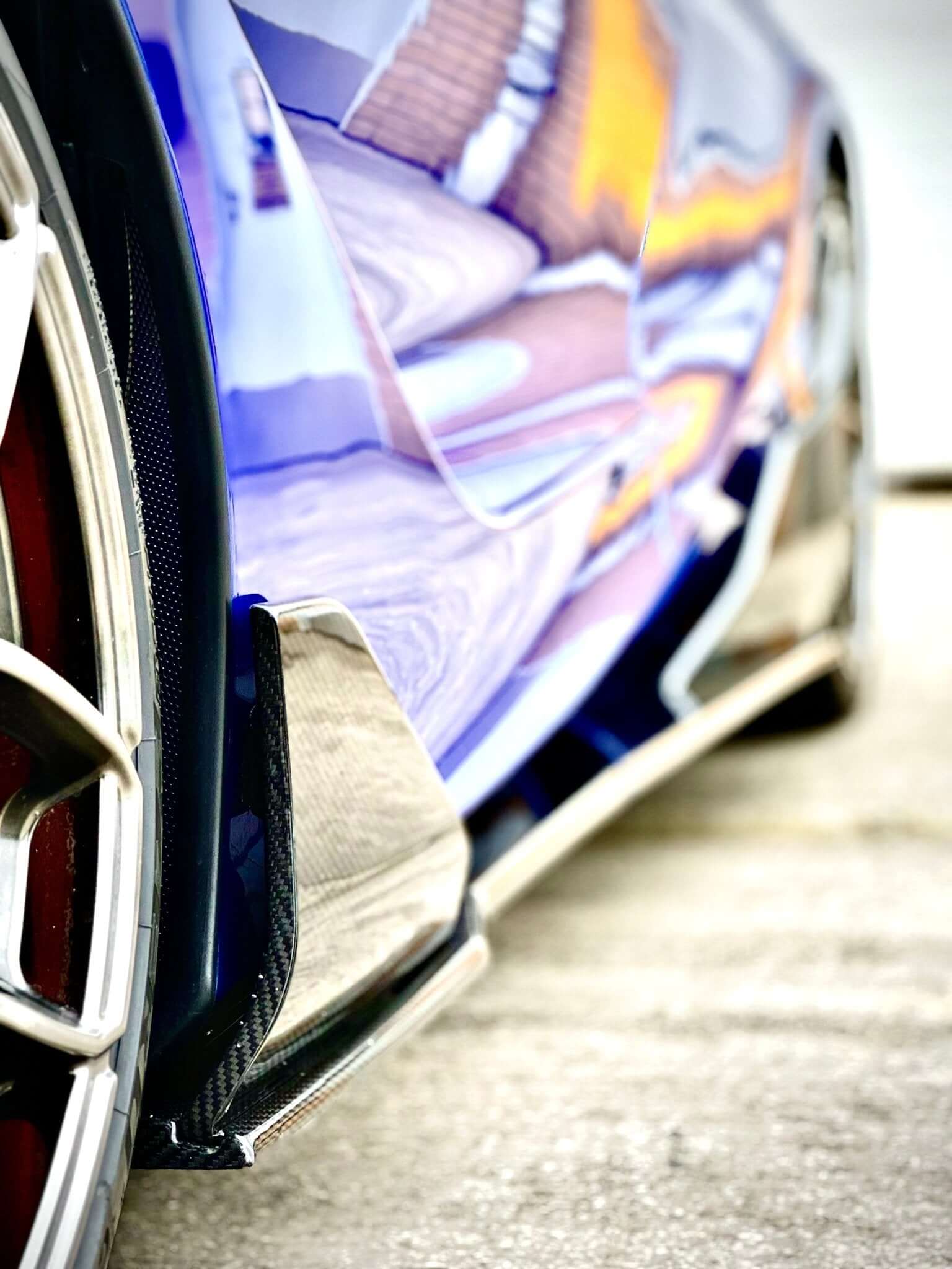 MCLAREN 720S CARBON FIBRE CT DESIGN SIDE SKIRTS - KITS UK