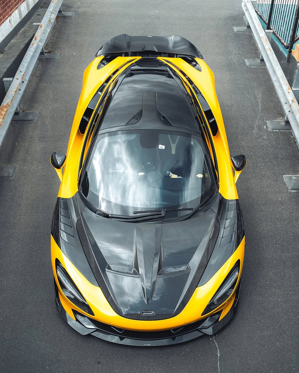 MCLAREN 720S CARBON FIBRE CT DESIGN SPLITTER - KITS UK