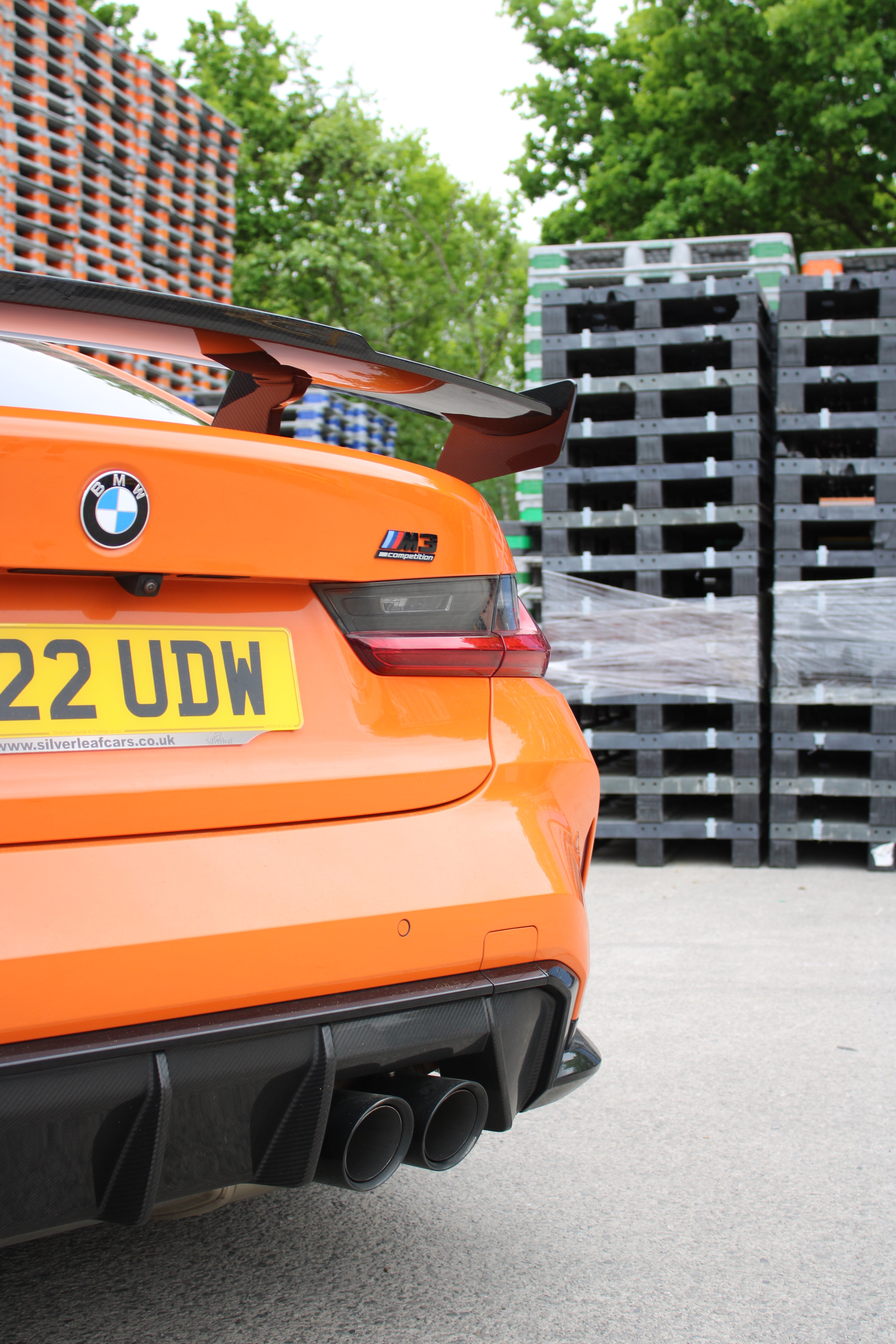 BMW M3 Black Tailgate Badge - KITS UK