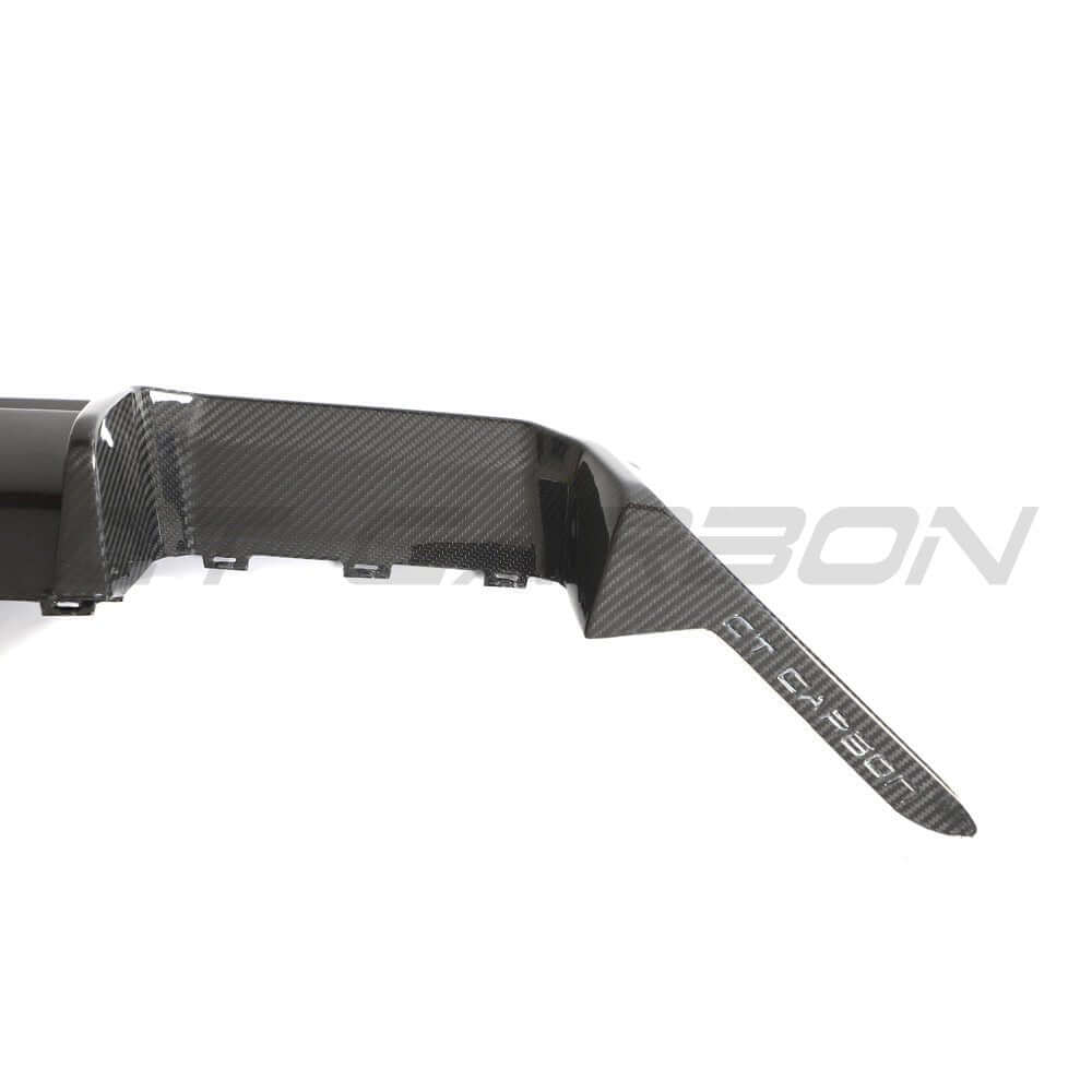 BMW G87 M2 Carbon Fibre Diffuser showcasing a sleek design for enhanced rear styling.
