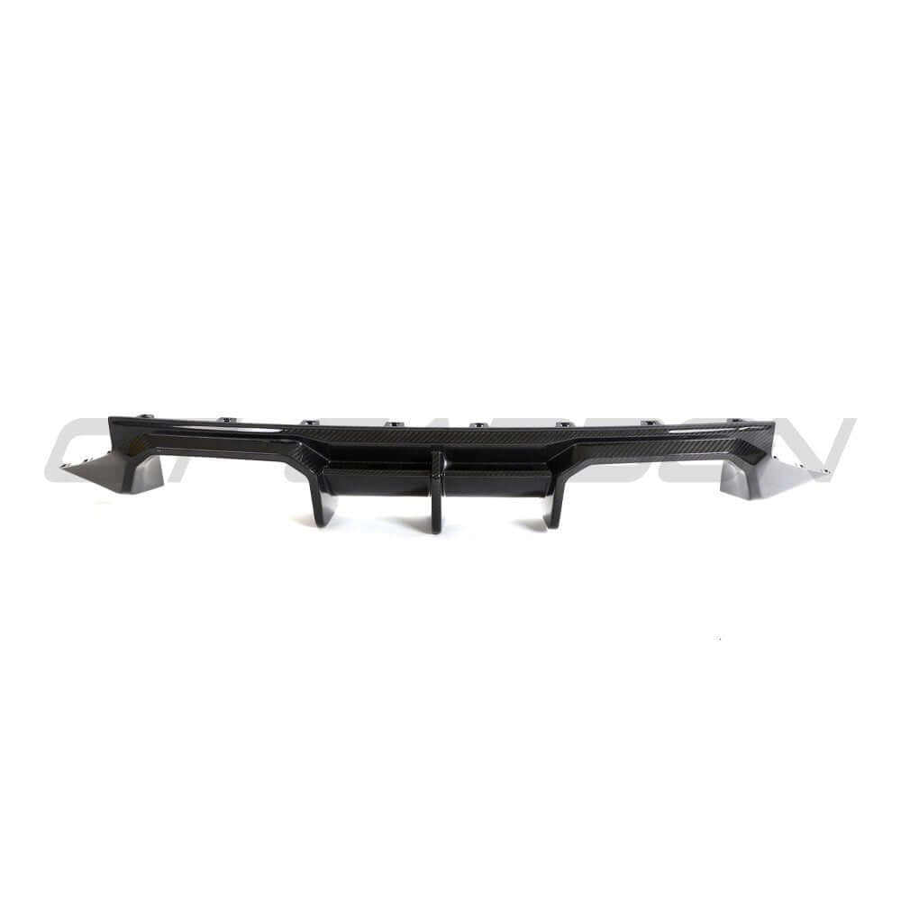 BMW G87 M2 Carbon Fibre Diffuser for enhanced rear styling and performance upgrade.