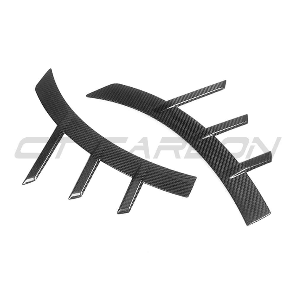 BMW G87 M2 CARBON FIBRE FRONT SIDE FENDER TRIM - KITS UK