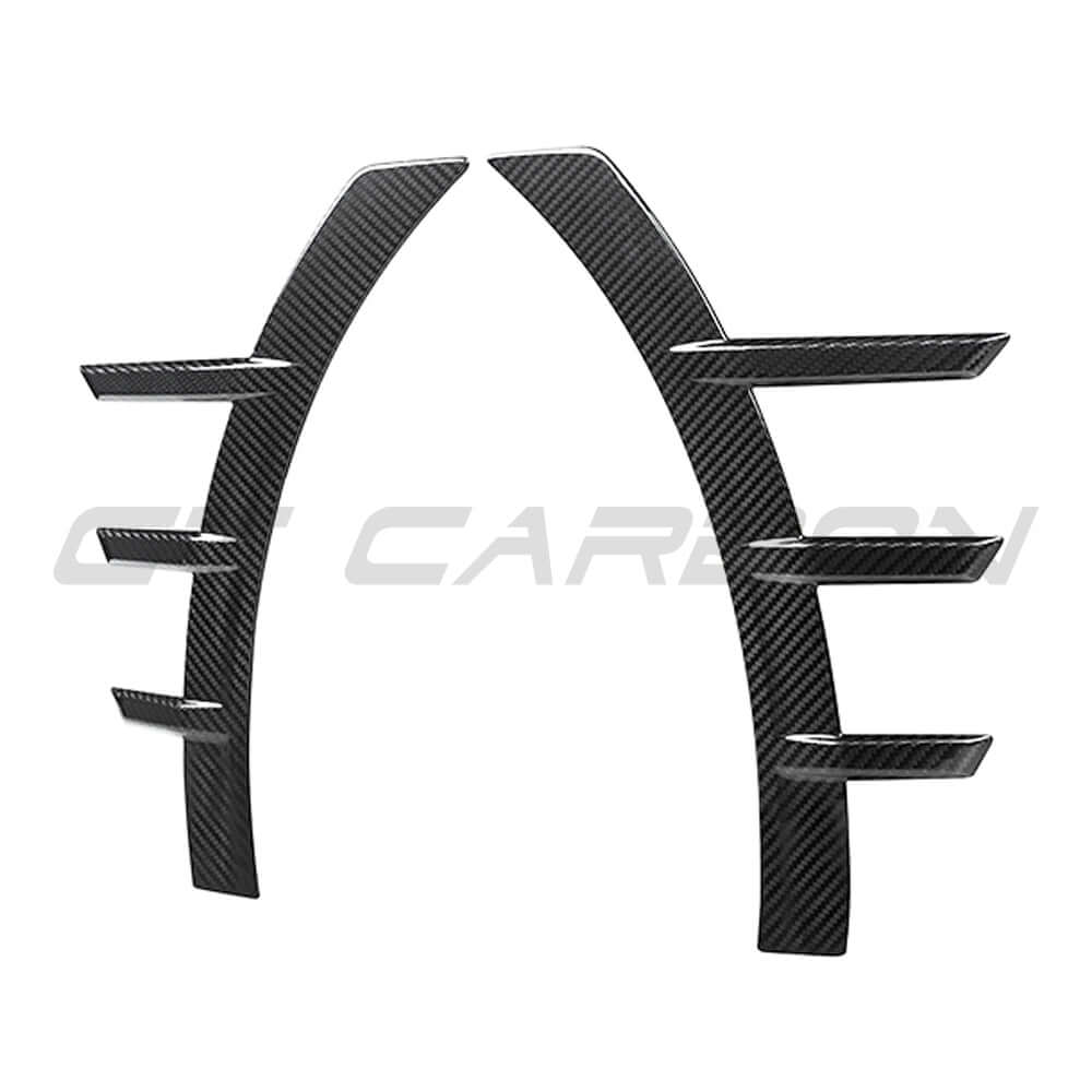 BMW G87 M2 CARBON FIBRE FRONT SIDE FENDER TRIM - KITS UK