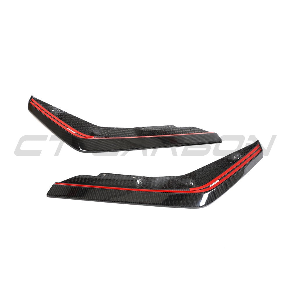 BMW G87 M2 CARBON FIBRE REAR BUMPER CORNERS - CT DESIGN - KITS UK