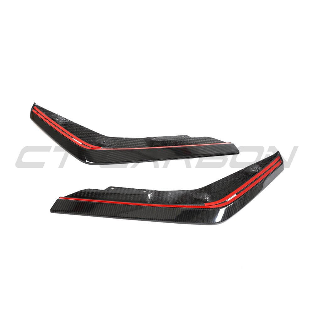 BMW G87 M2 CARBON FIBRE REAR BUMPER CORNERS - CT DESIGN - KITS UK