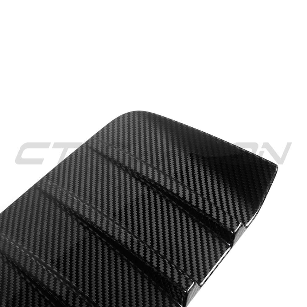 BMW G87 M2 CARBON FIBRE REAR BUMPER TRIM - KITS UK
