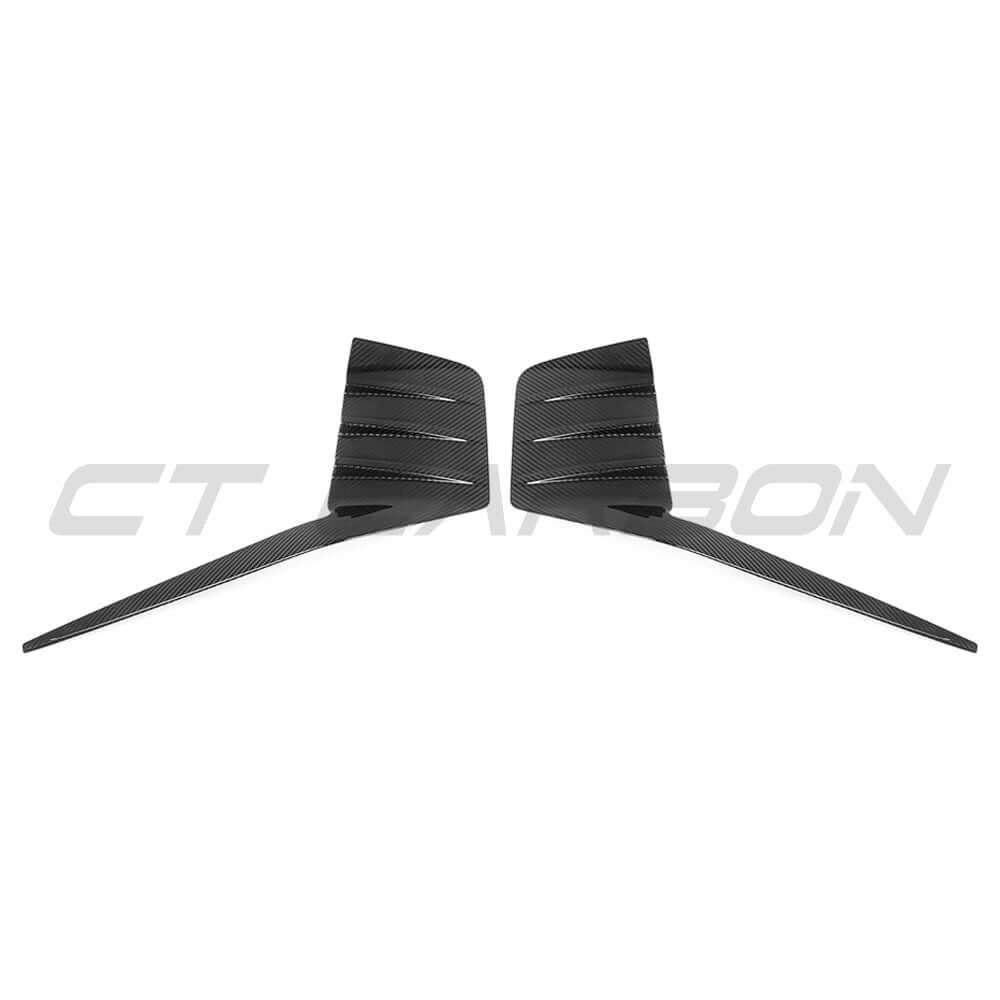 BMW G87 M2 CARBON FIBRE REAR BUMPER TRIM - KITS UK