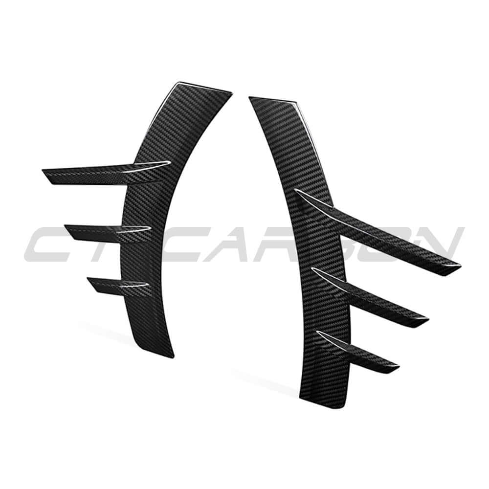 BMW G87 M2 CARBON FIBRE REAR SIDE FENDER TRIM - KITS UK