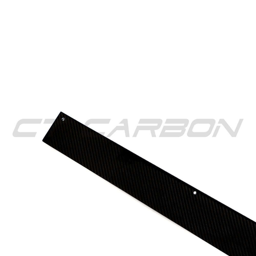 BMW G87 M2 Carbon Fibre Side Skirts – CT Design, showcasing sleek carbon fibre material for enhanced performance.