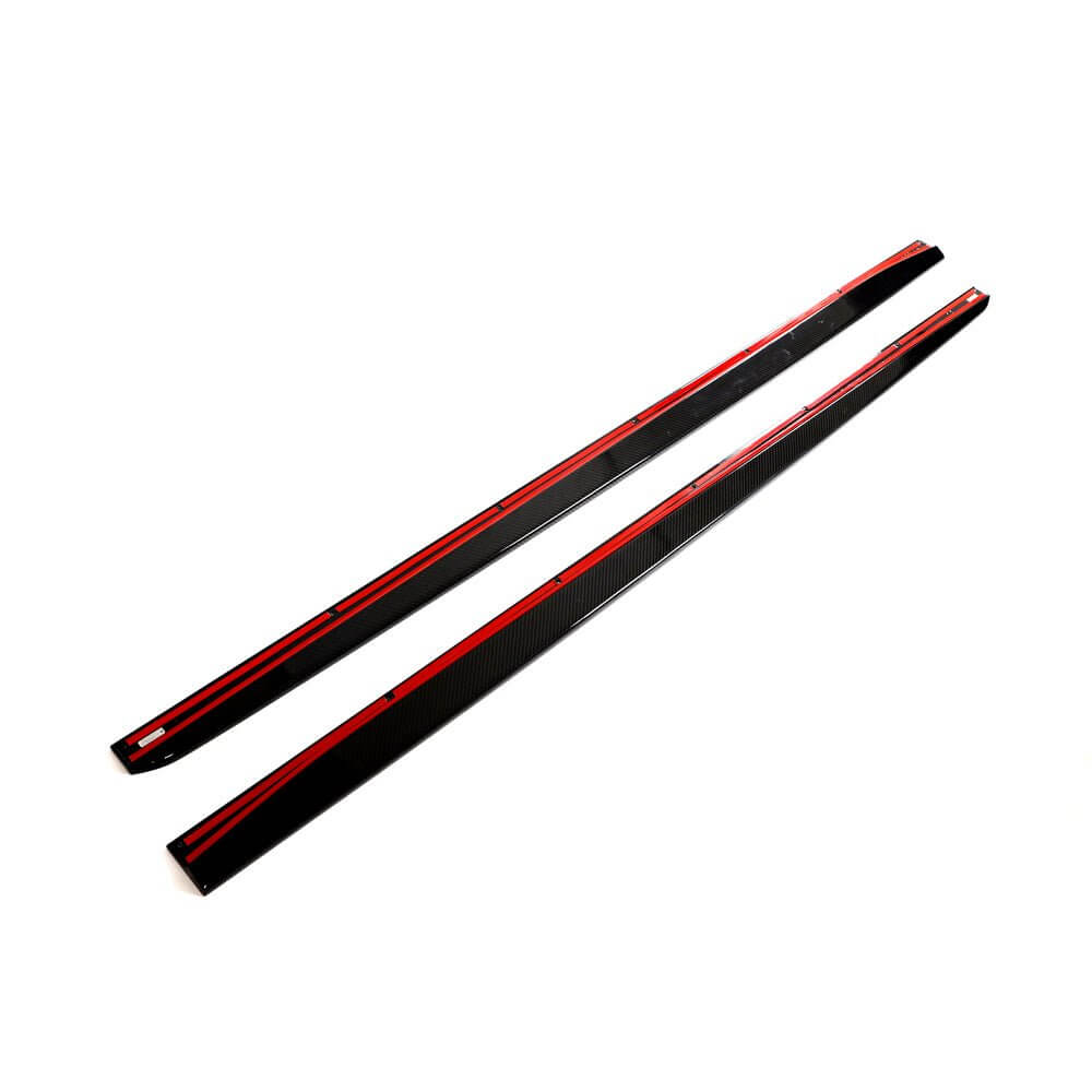 BMW G87 M2 CARBON FIBRE SIDE SKIRTS - CT DESIGN - KITS UK