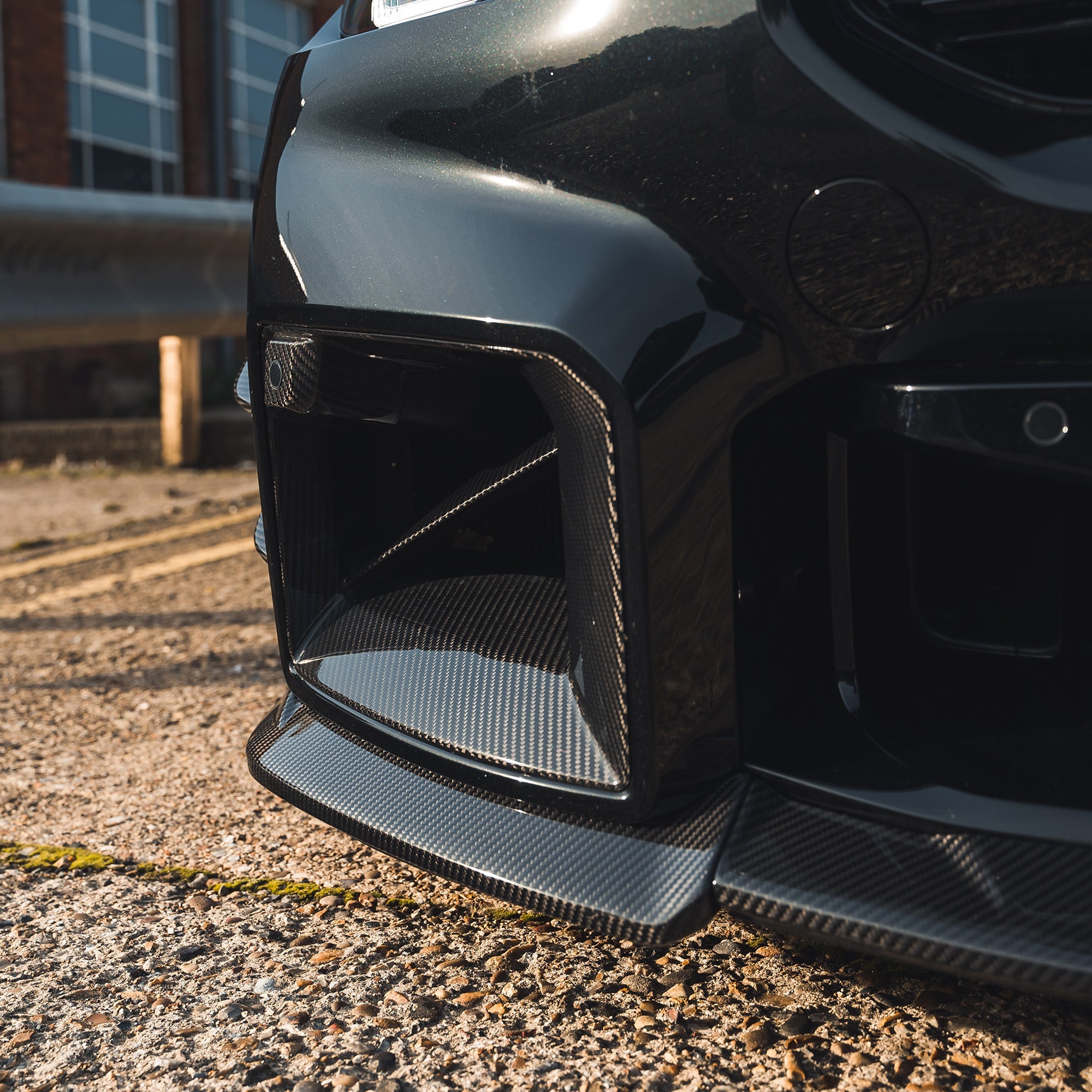BMW G87 M2 CARBON FIBRE SPLITTER - CT DESIGN - KITS UK