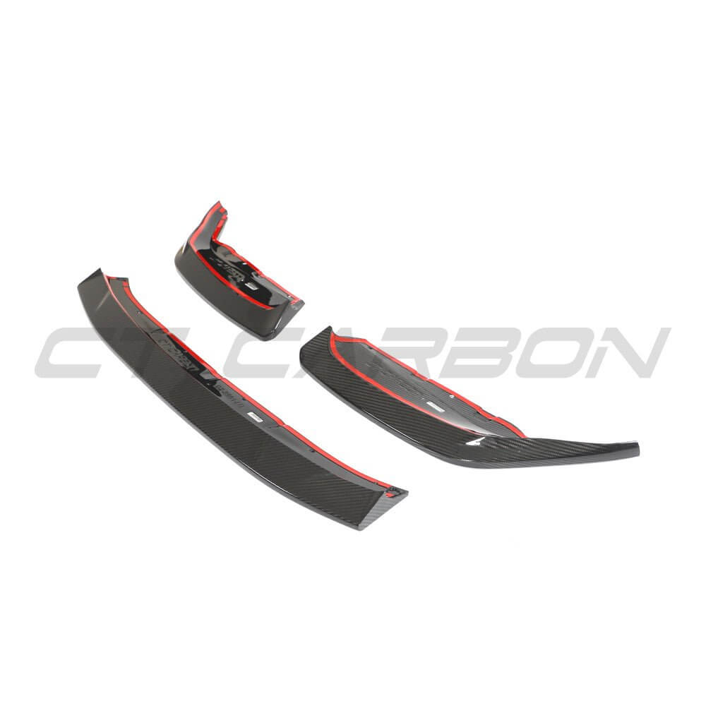 BMW G87 M2 Carbon Fibre Front Splitter – CT Design high-quality carbon fibre components