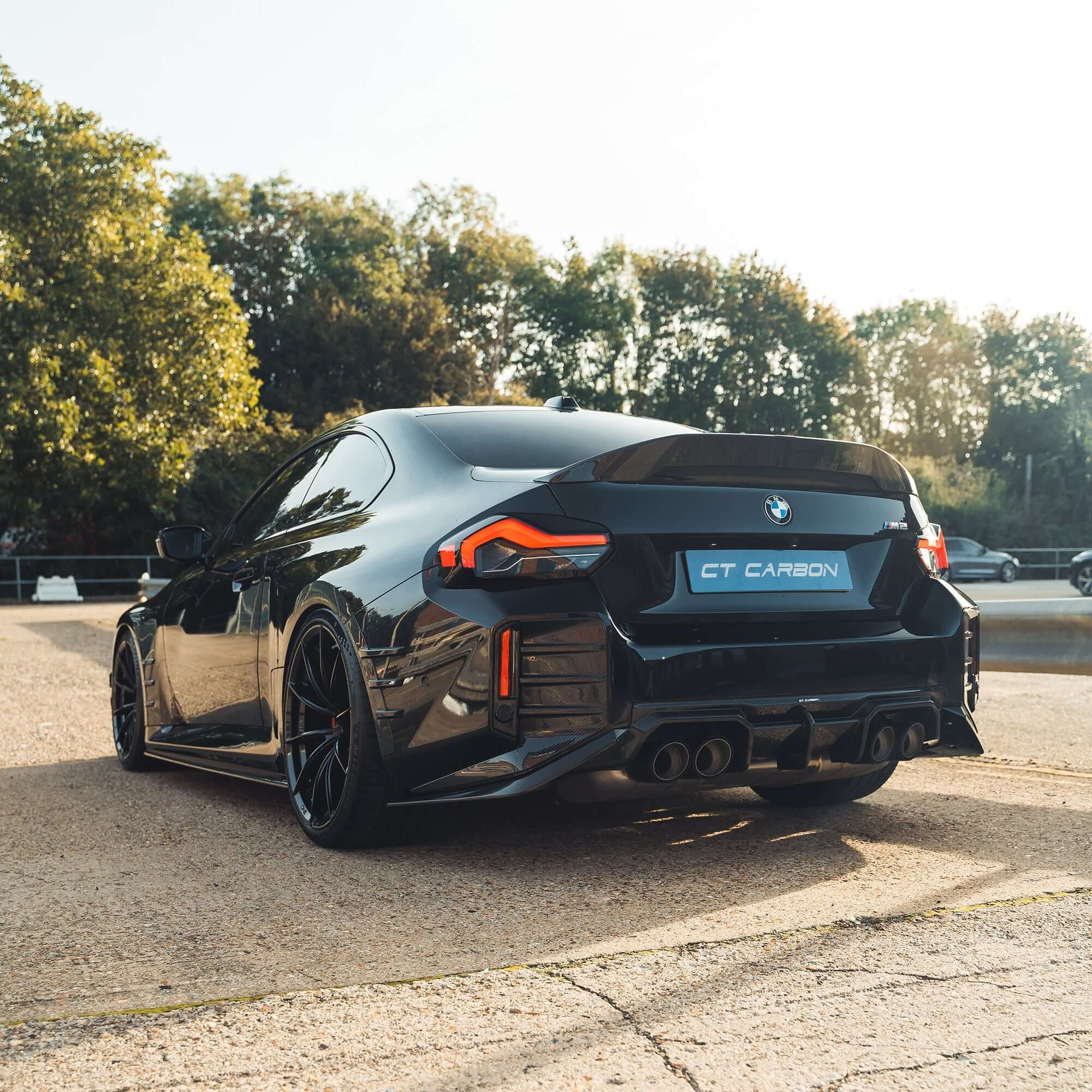 BMW G87 M2 / G42 2 SERIES 2022+ CARBON FIBRE SPOILER - CT DESIGN - KITS UK