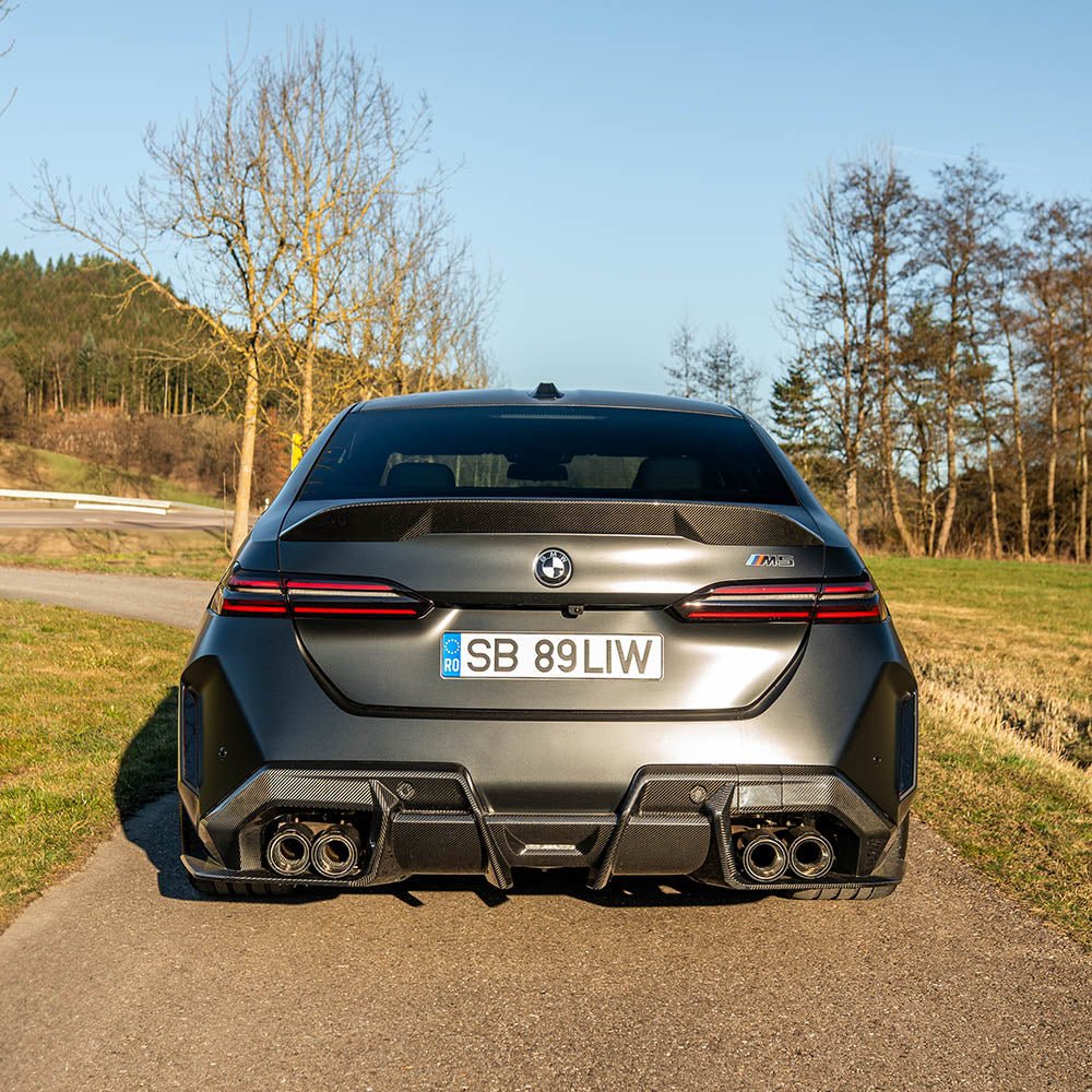 BMW G90/G99 M5 2024+ CARBON FIBRE DIFFUSER - CT DESIGN - KITS UK