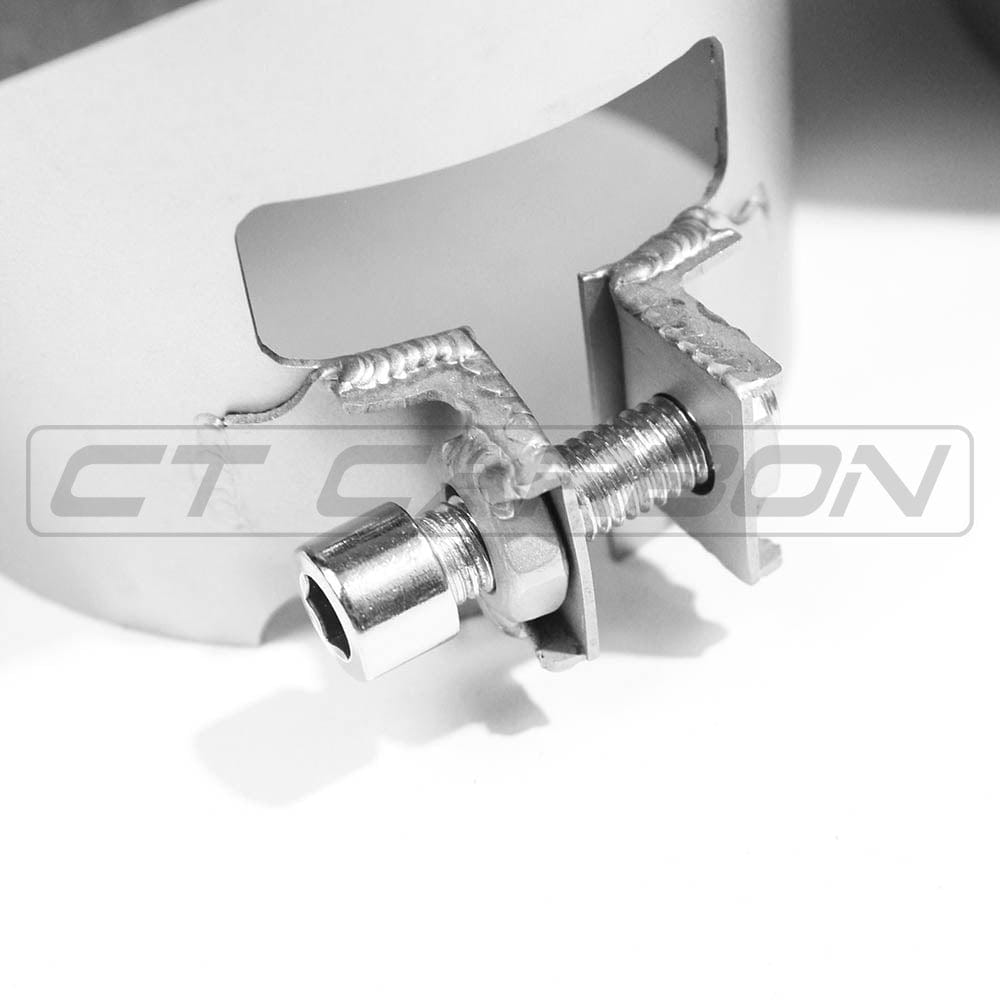 CT Carbon Vehicles & Parts BMW G80/G81/G82/G83 CARBON EXHAUST TIPS - STAINLESS (SET OF 4) - KITS UK