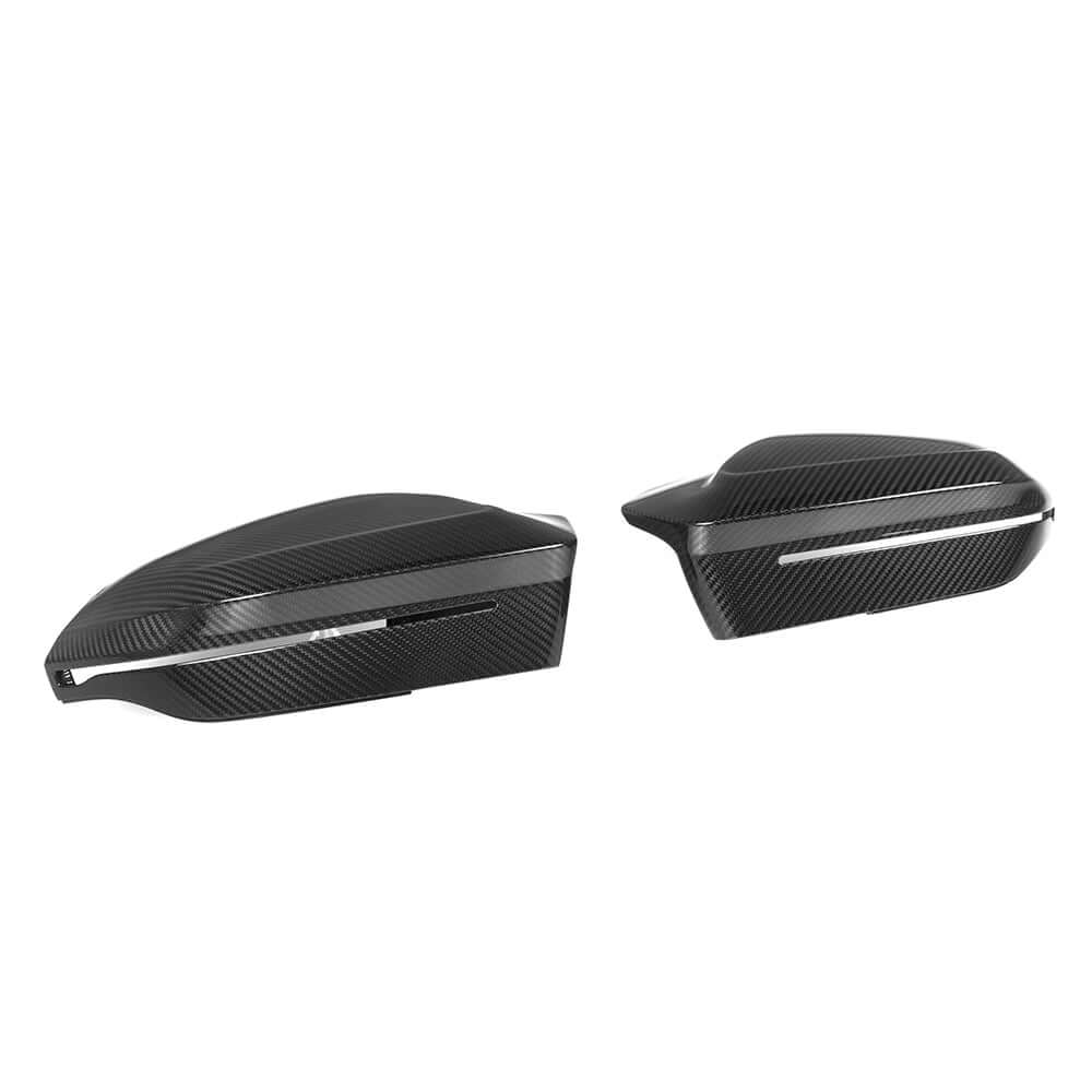 BMW M5 G90, 5 SERIES & i5 M60 G60 PRE - PREG CARBON FIBRE MIRRORS - RHD - KITS UK
