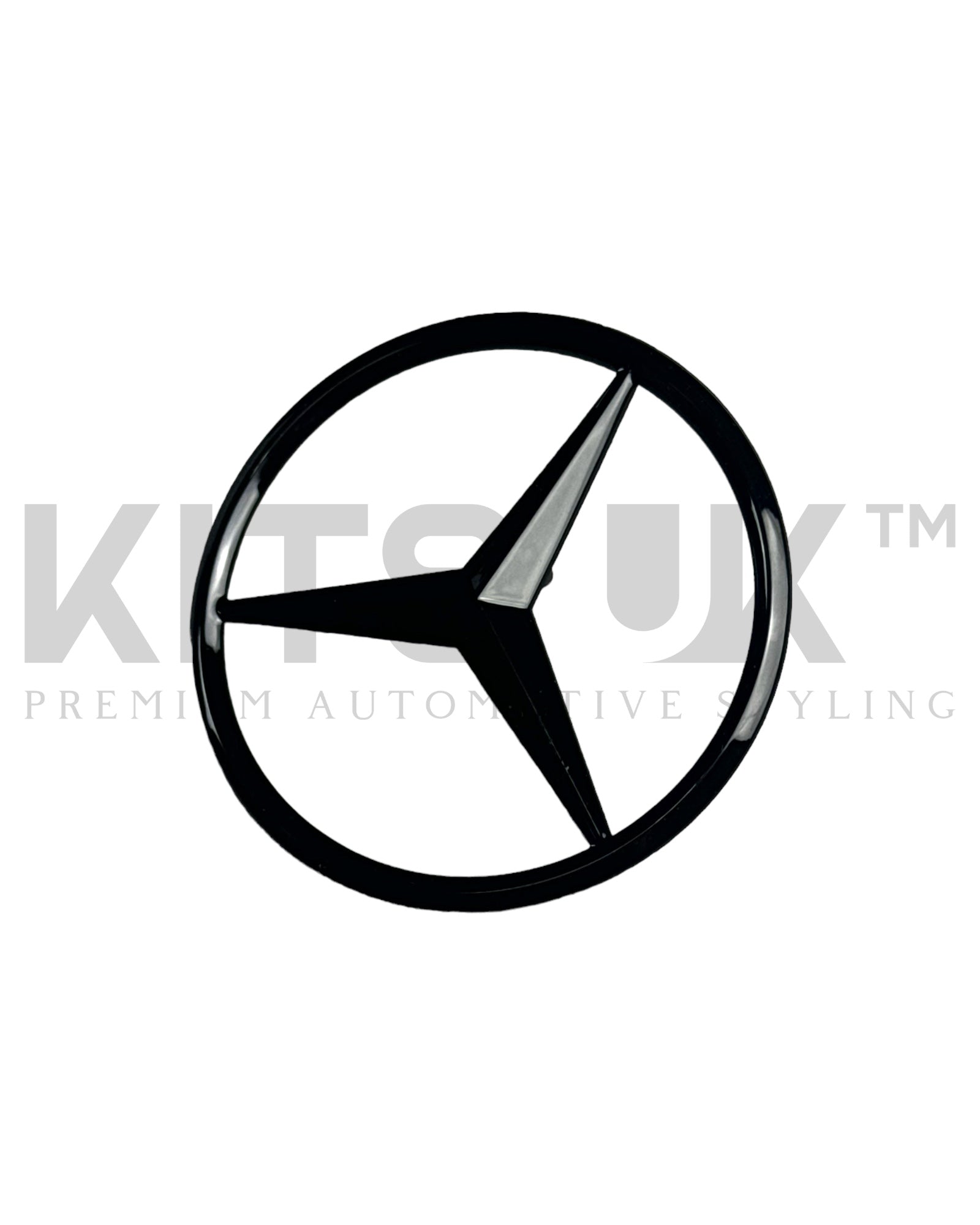 Mercedes W177 A35/A45 Gloss Black Tailgate Star Badge - KITS UK