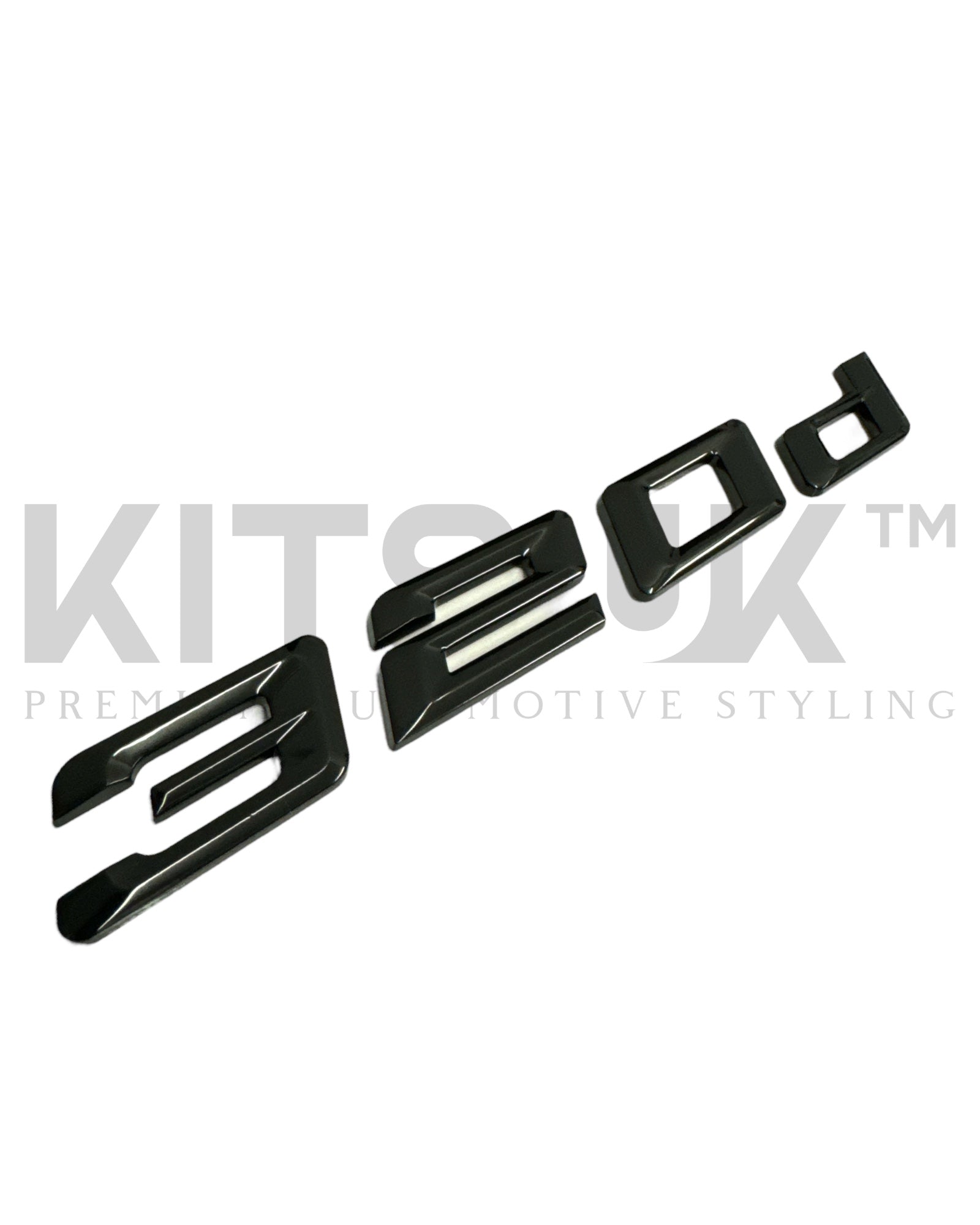 BMW F & G Series Black Tailgate Badges