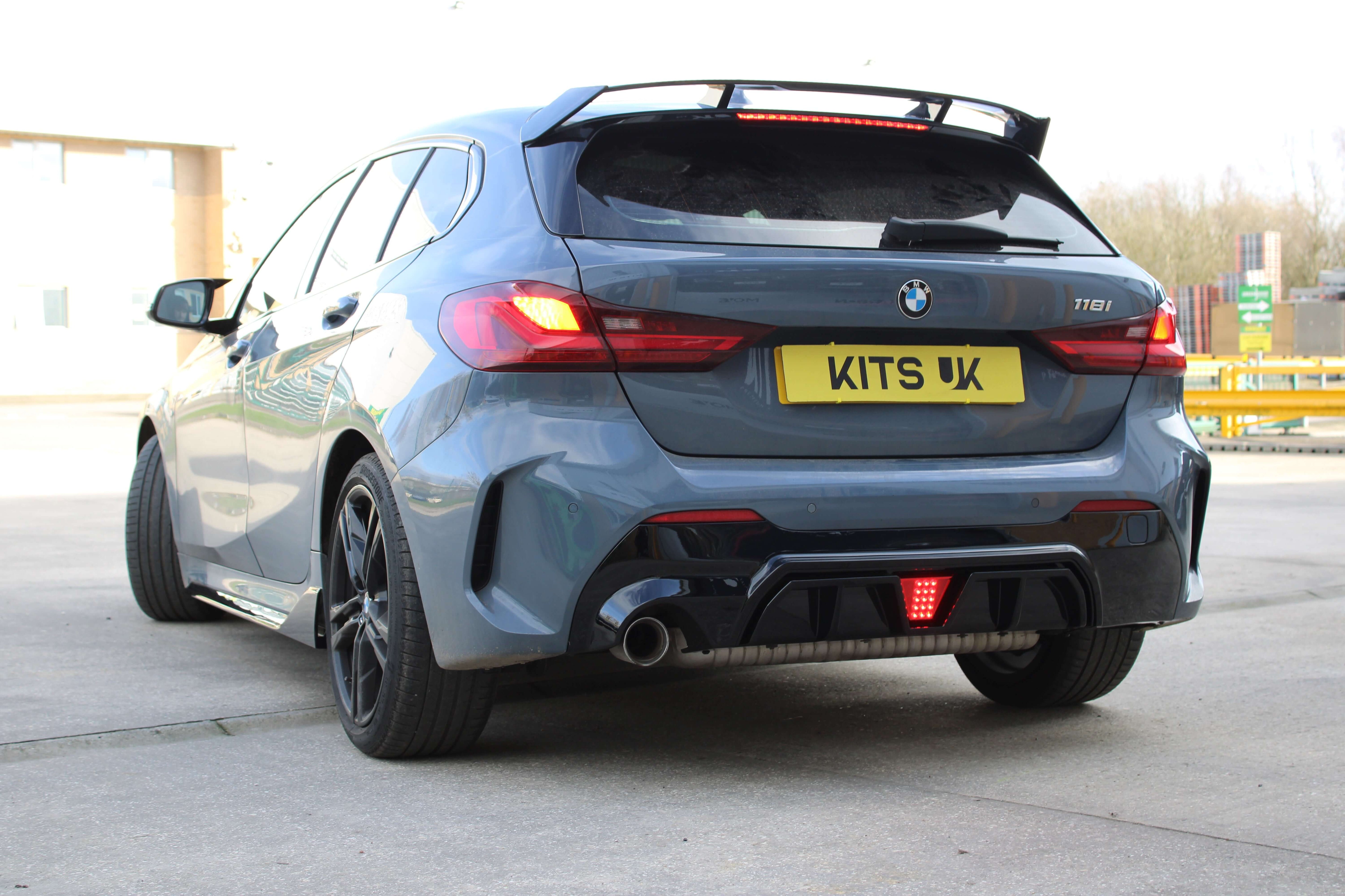 BMW F40 LED diffuser V2 - Gloss Black - KITS UK