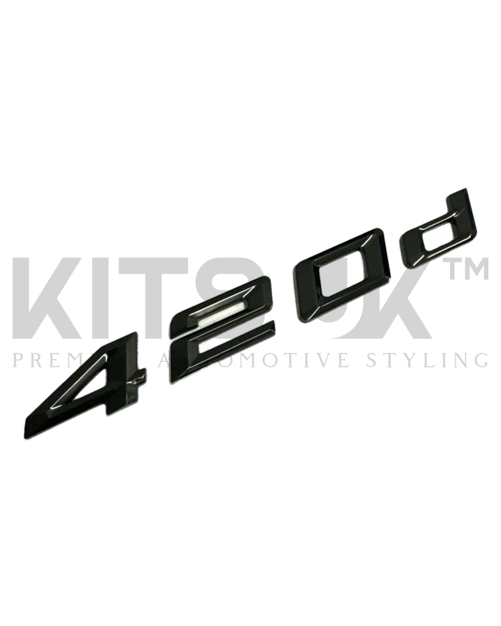 BMW F & G Series Black Tailgate Badges