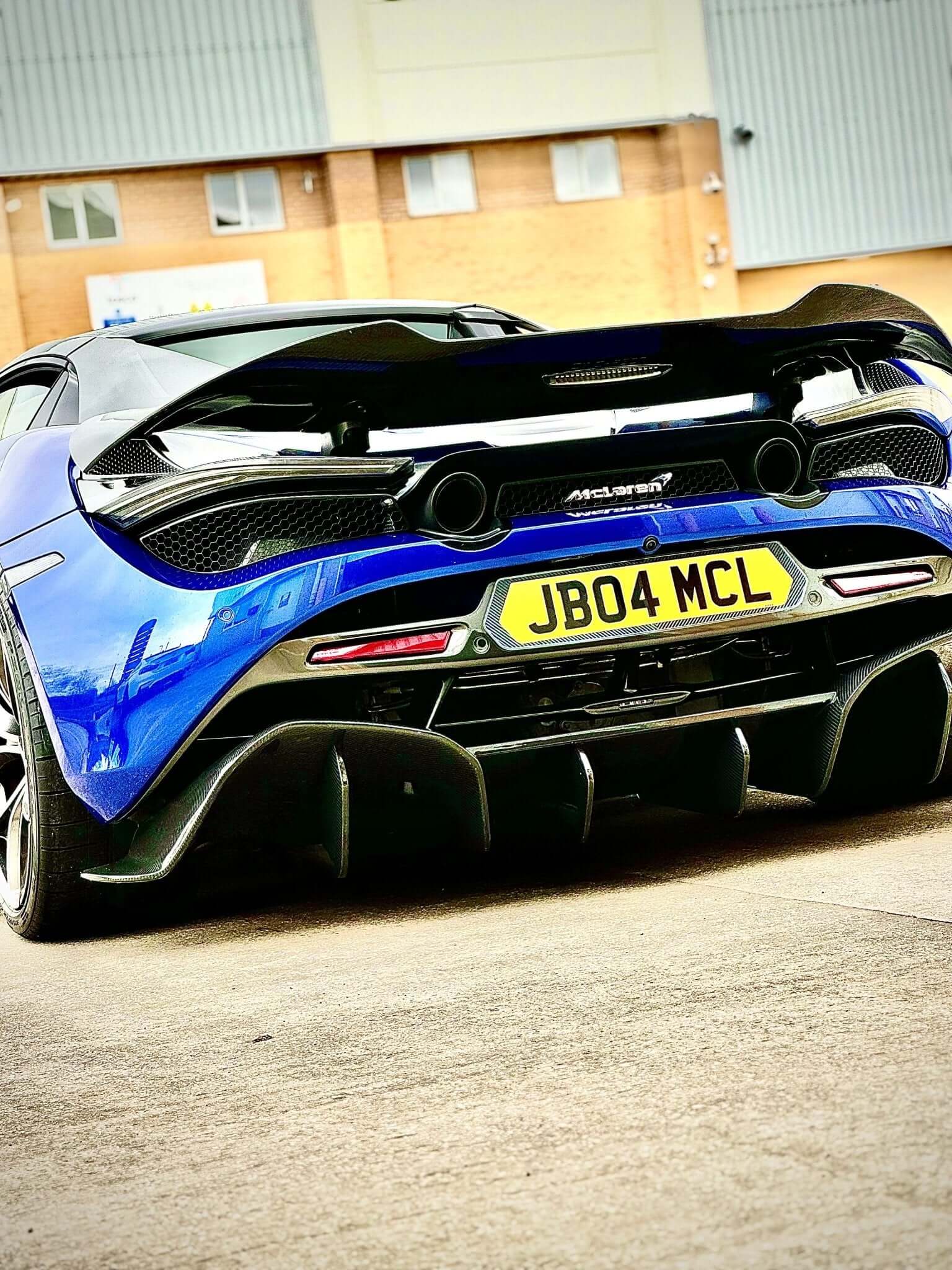 MCLAREN 720S CARBON FIBRE DIFFUSER - KITS UK