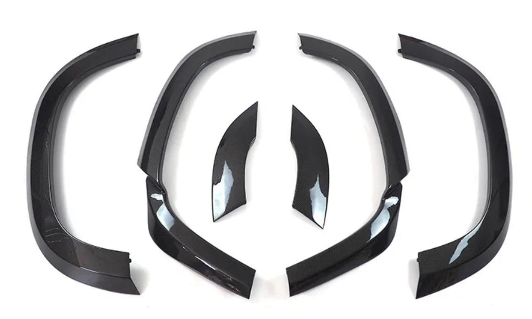 Defender 90 2021+ Flared Arches Package Gloss Black