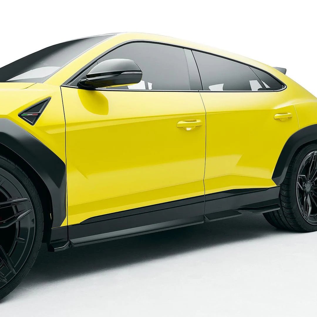 LAMBORGHINI URUS CARBON FIBRE SIDE SKIRTS - CT DESIGN - KITS UK