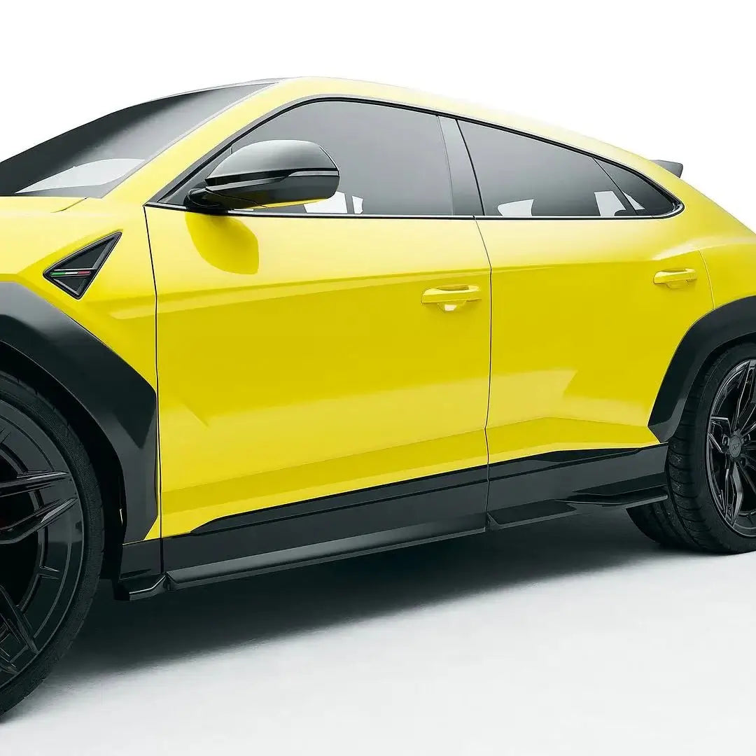 LAMBORGHINI URUS CARBON FIBRE SIDE SKIRTS - CT DESIGN - KITS UK