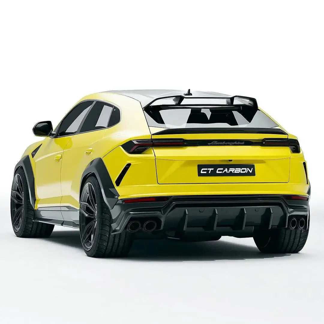 LAMBORGHINI URUS CARBON FIBRE BOOT SPOILER - CT DESIGN - KITS UK